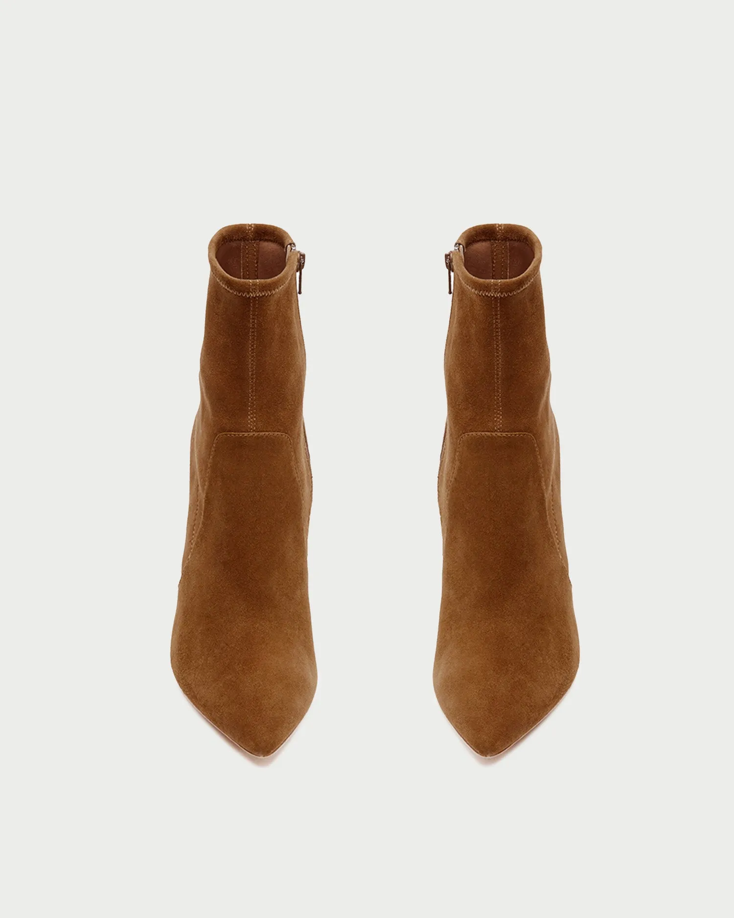 Isla Cacao Suede Ankle Bootie sold by Loeffler Randall product image thumbnail 5