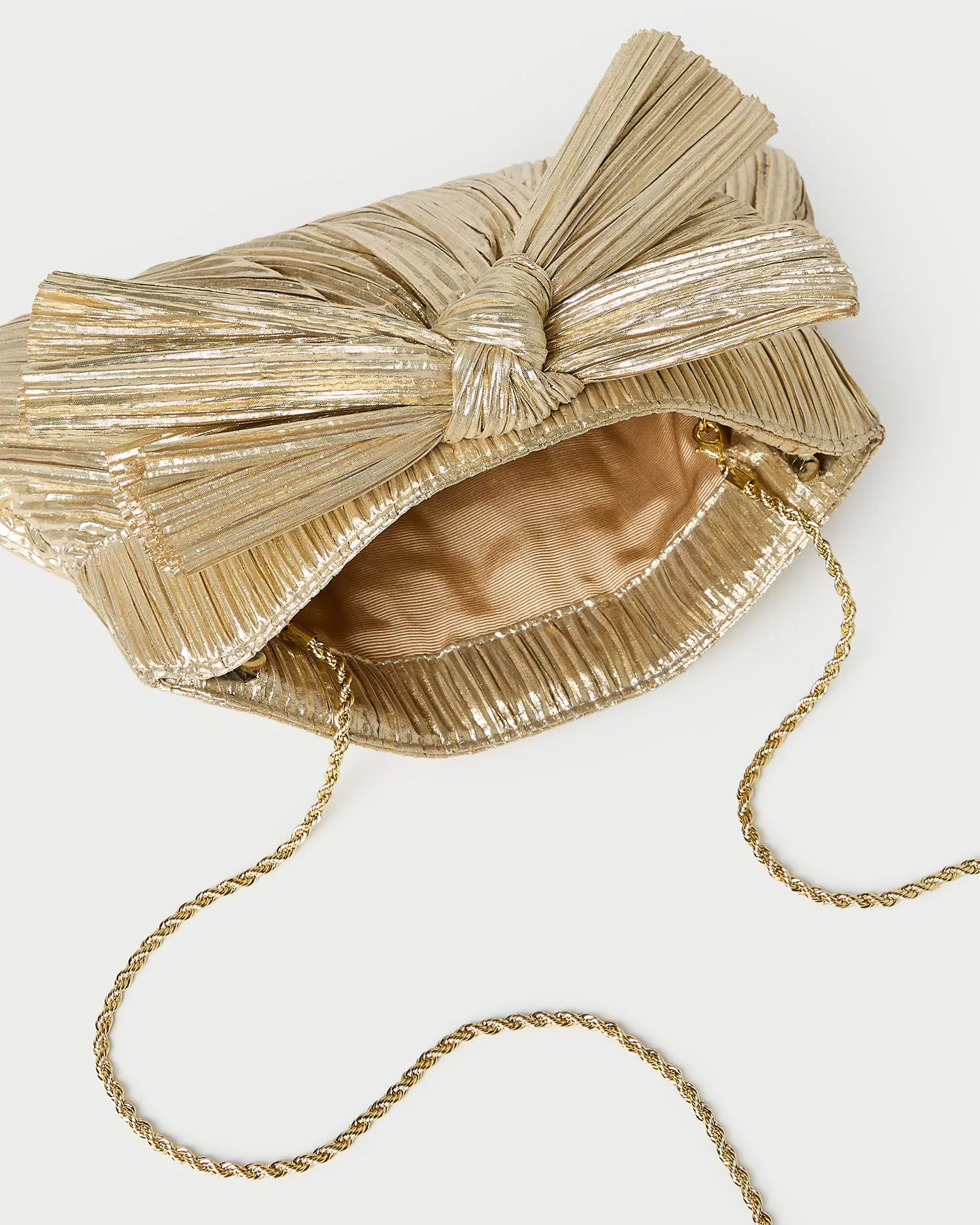 Rayne Gold Bow Clutch sold by Loeffler Randall product image thumbnail 4