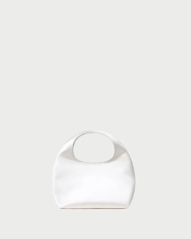 Kenzie Cream Satin Mini Bag sold by Loeffler Randall