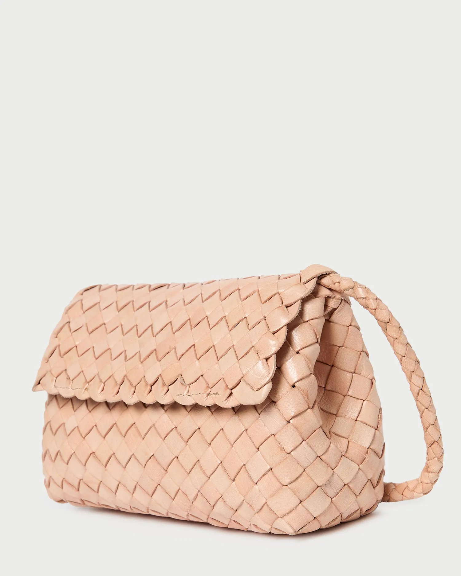 Vinnie Desert Sand Woven Crossbody sold by Loeffler Randall product image thumbnail 2