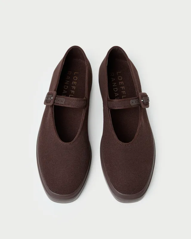 Cooper Dark Brown Mary Jane Sneaker sold by Loeffler Randall