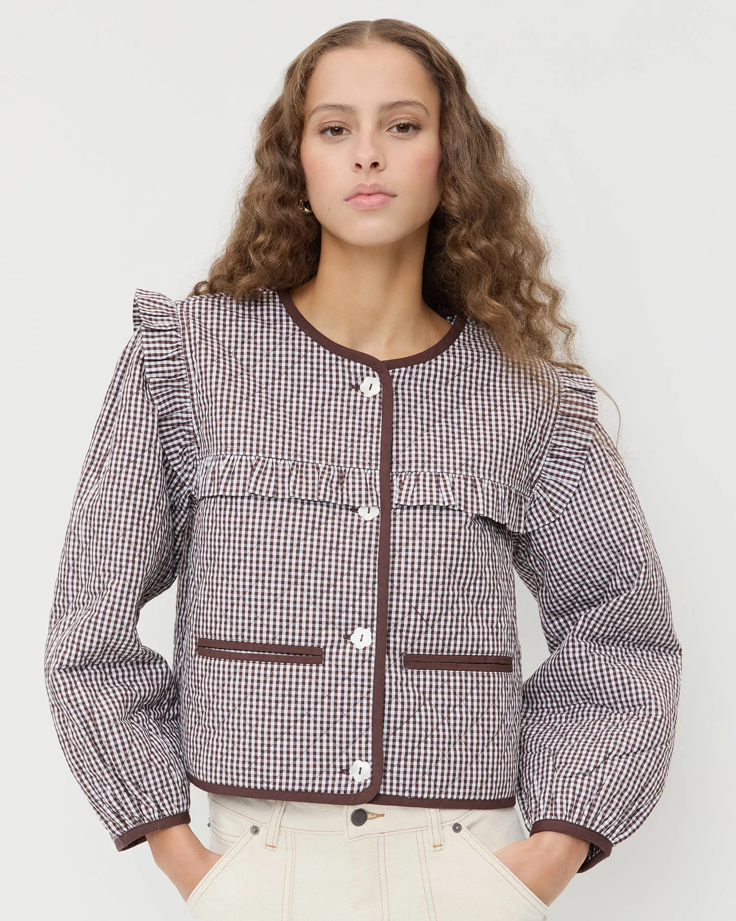 Winslet Quilted Jacket sold by Loeffler Randall product image thumbnail 4