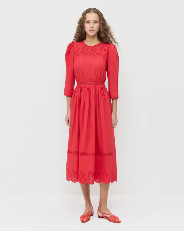 Thelma Eyelet Dress sold by Loeffler Randall