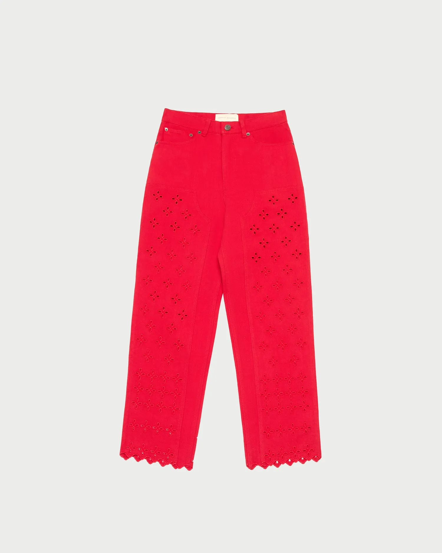 Demi Embroidered Pant sold by Loeffler Randall product image thumbnail 2