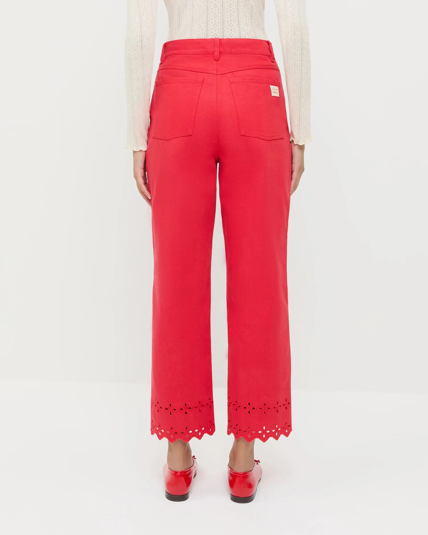 Demi Embroidered Pant sold by Loeffler Randall product image thumbnail 3