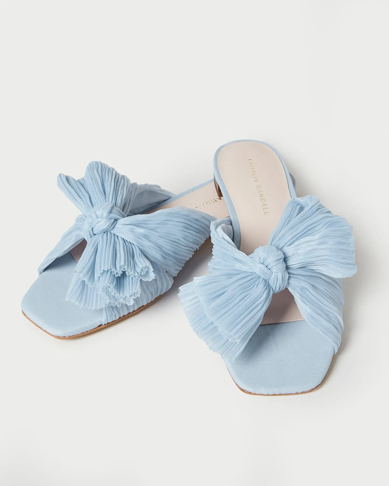 Daphne Blue Bow Slide sold by Loeffler Randall product image thumbnail 4