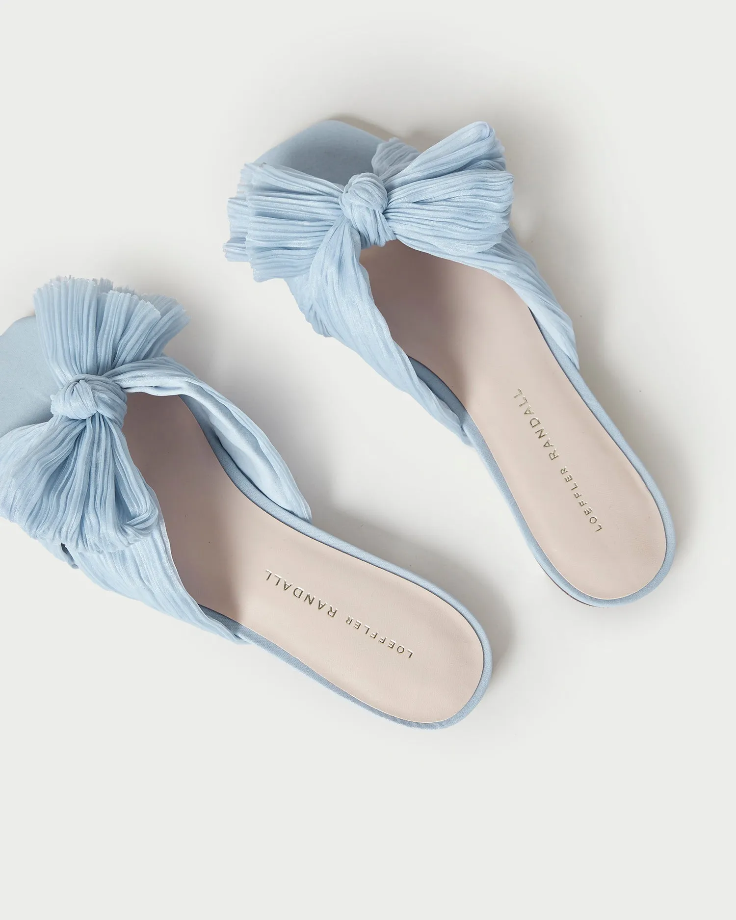 Daphne Blue Bow Slide sold by Loeffler Randall product image thumbnail 5