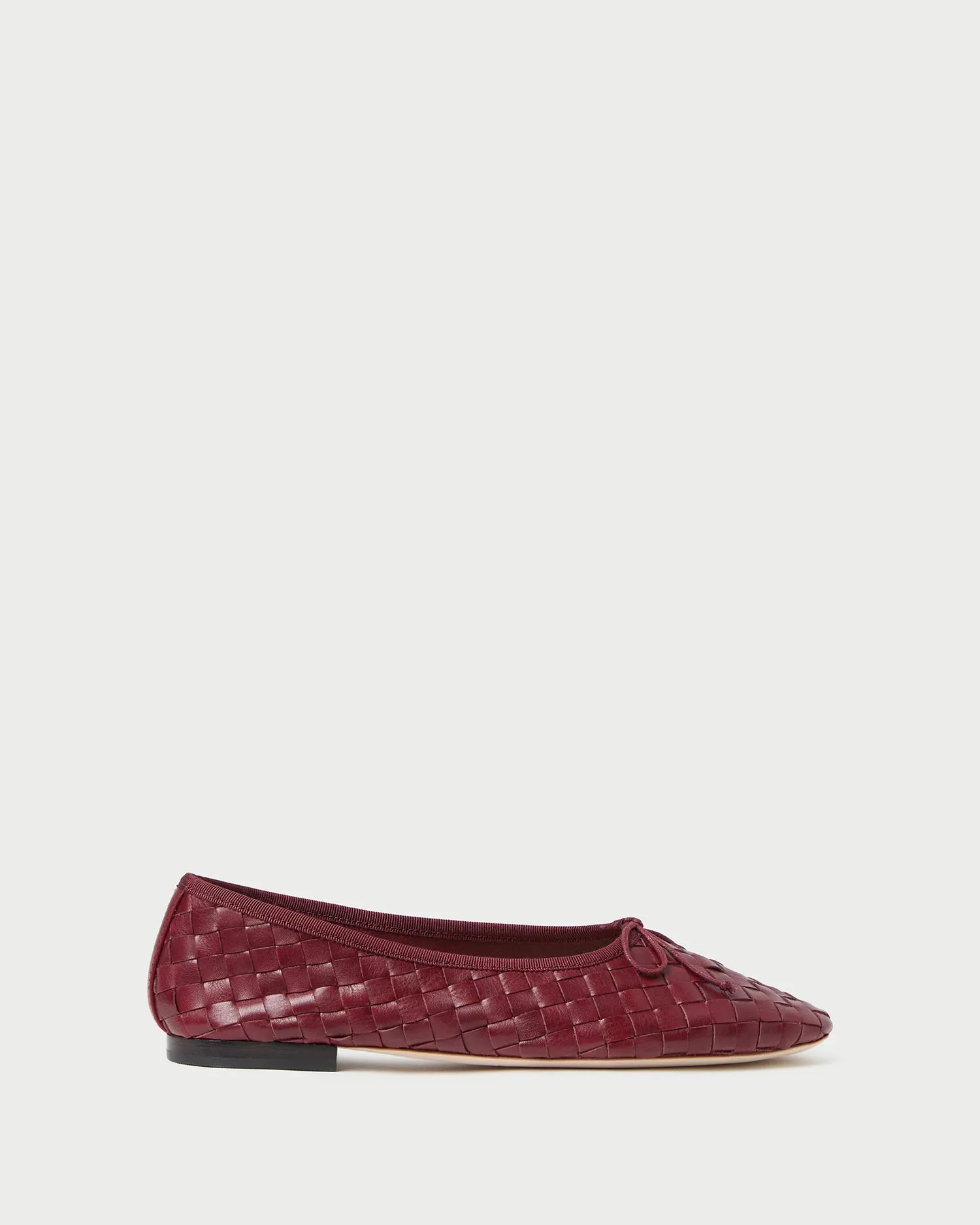 Landry Wine Woven Ballet Flat sold by Loeffler Randall product image thumbnail 3