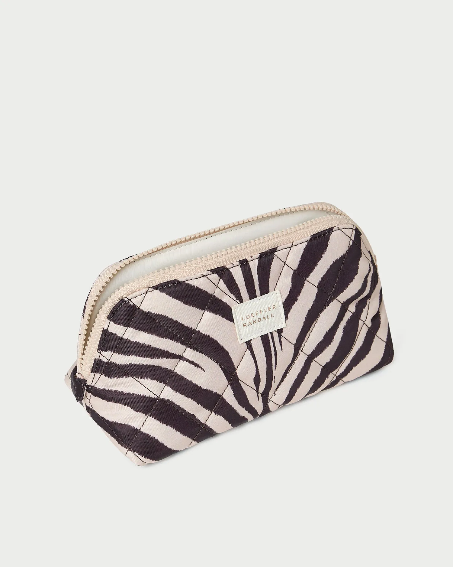 Georgette Zebra Mini Cosmetic Pouch sold by Loeffler Randall product image thumbnail 2