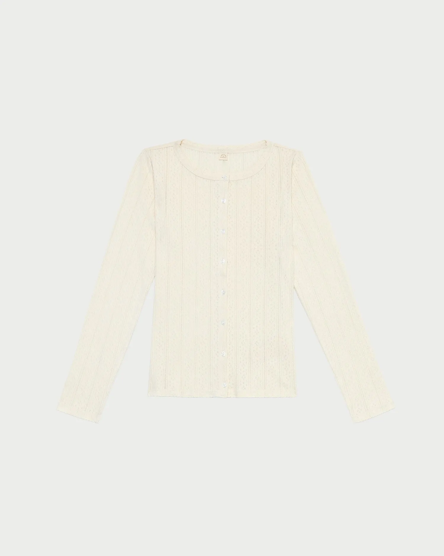 Ash Pointelle Cardigan sold by Loeffler Randall product image thumbnail 2