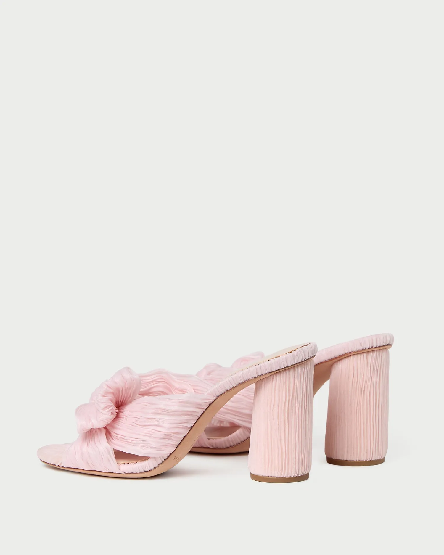 Penny Pink Pleated Bow Heel sold by Loeffler Randall product image thumbnail 5