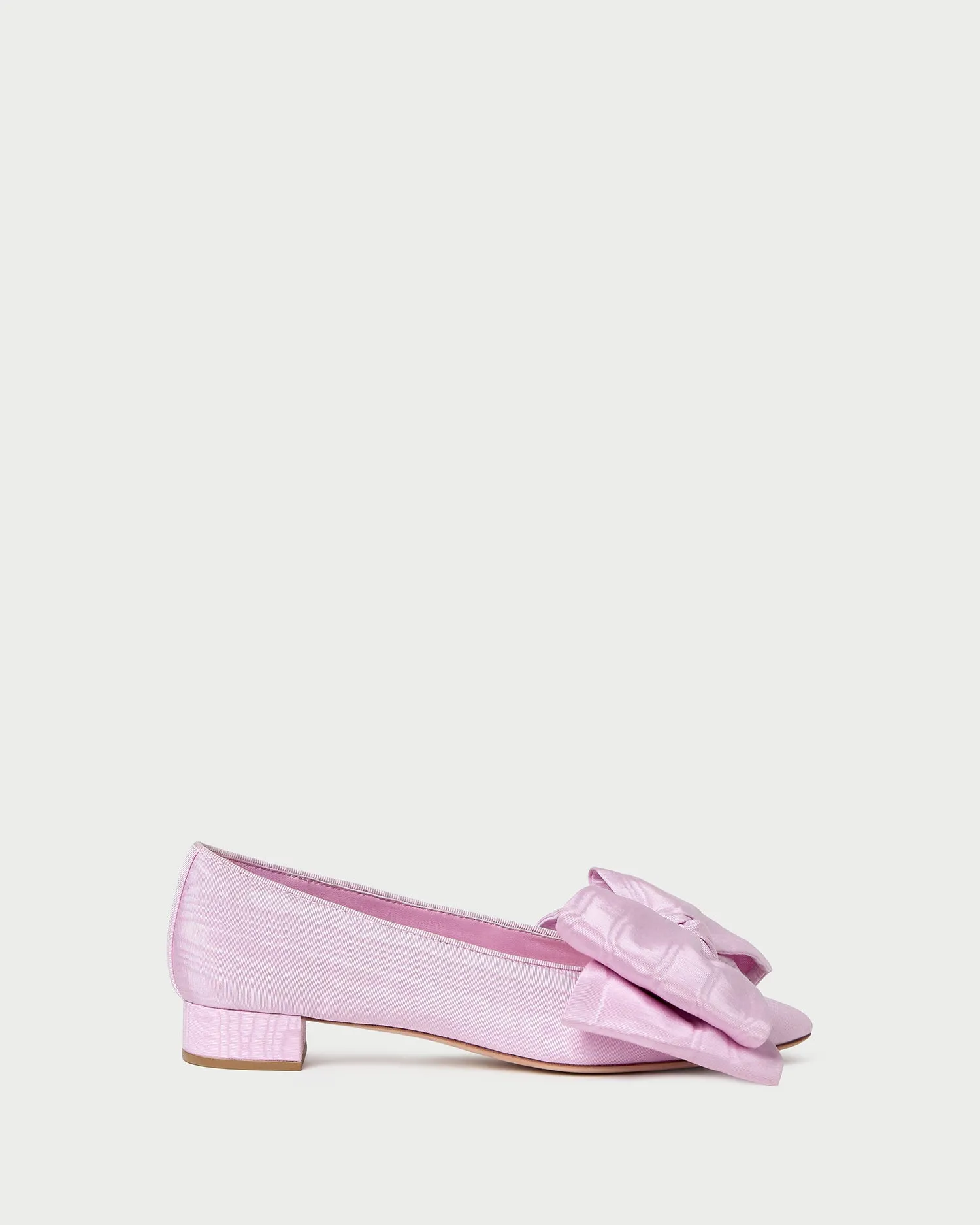 Noa Pink Moiré Bow Flat sold by Loeffler Randall product image thumbnail 3