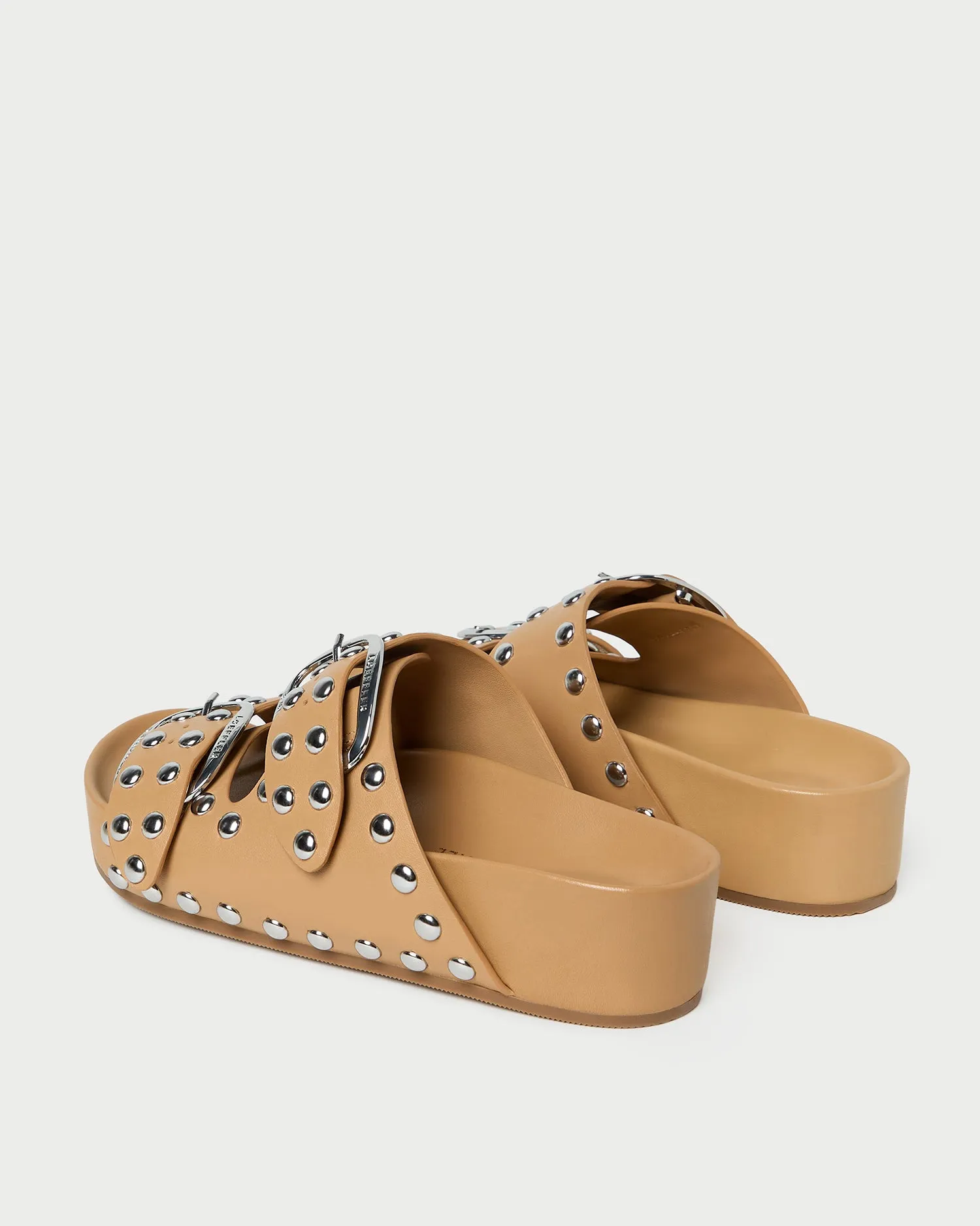 Joni Khaki Studded Sandal sold by Loeffler Randall product image thumbnail 4