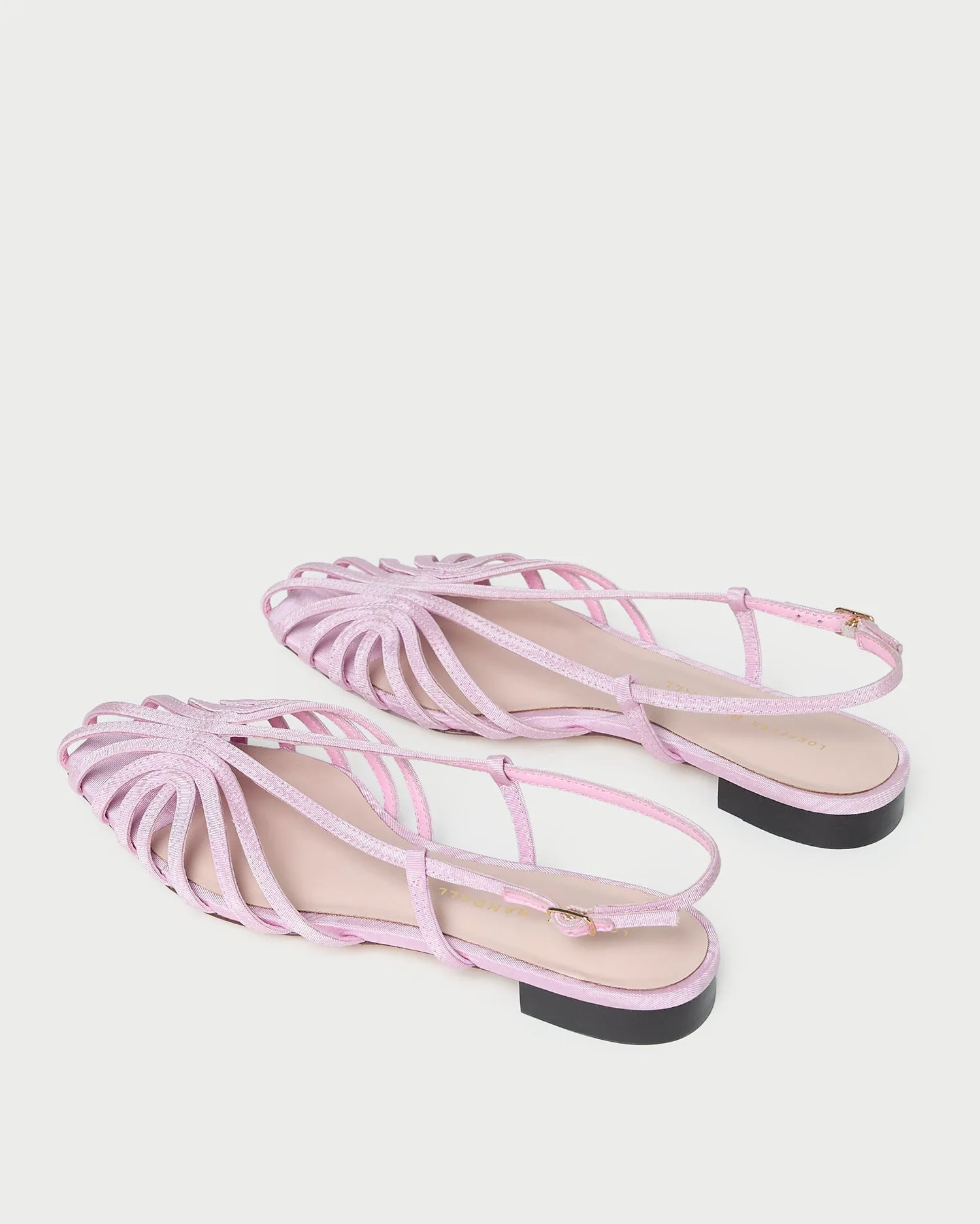 Devon Pink Moiré Slingback Sandal sold by Loeffler Randall product image thumbnail 5
