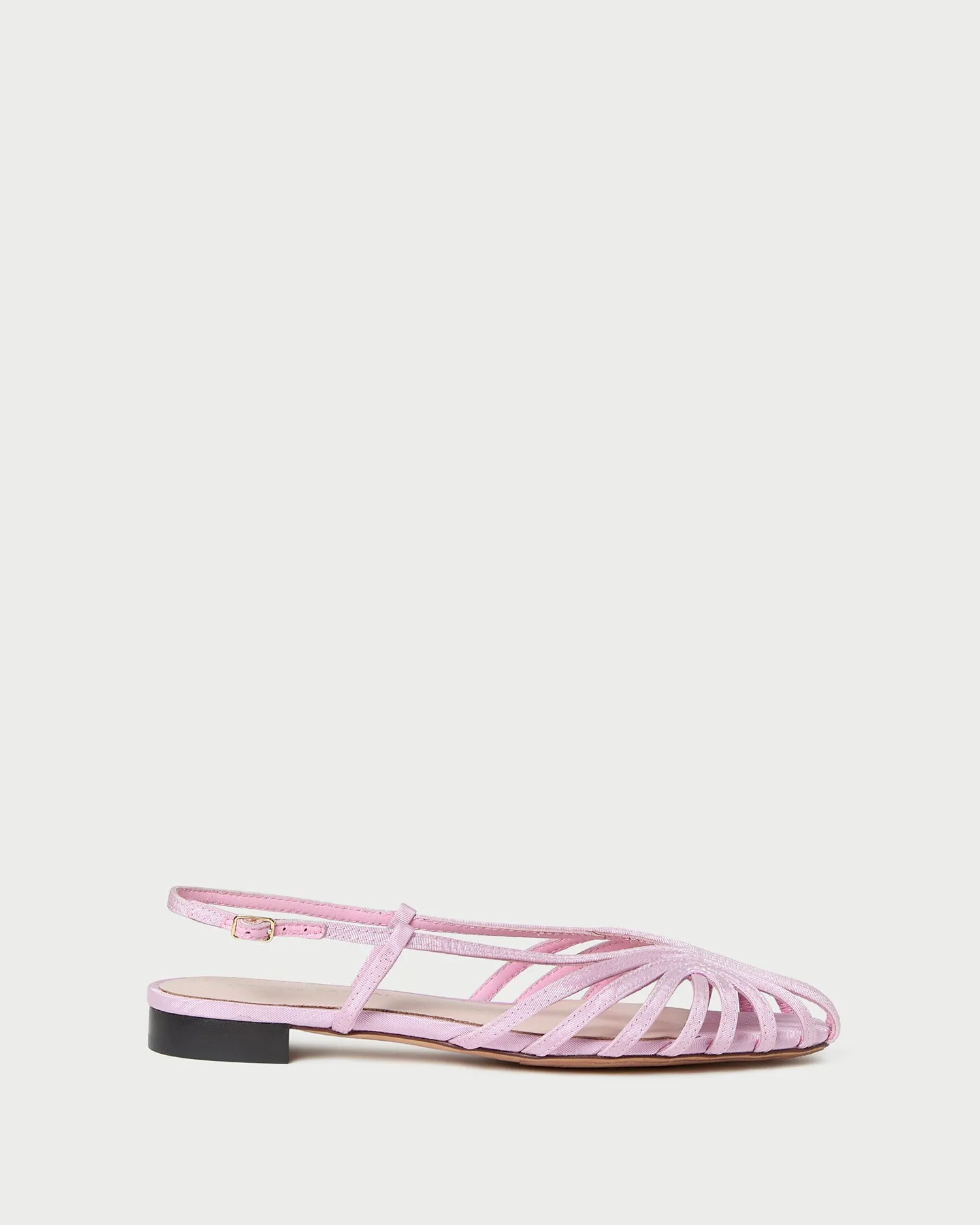 Devon Pink Moiré Slingback Sandal sold by Loeffler Randall product image thumbnail 3