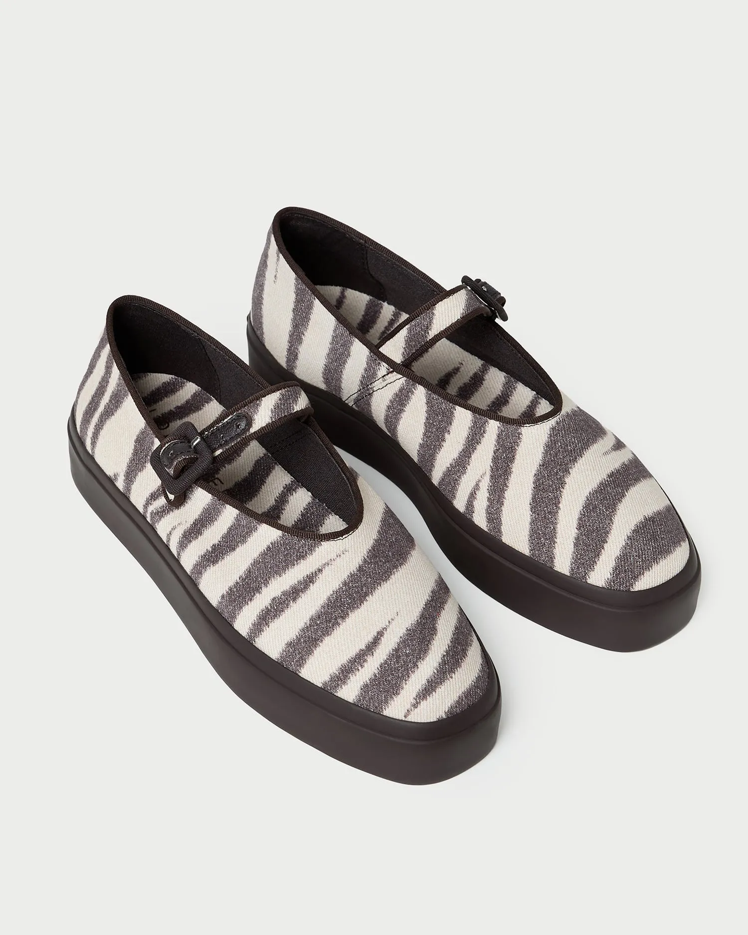 Cooper Zebra Mary Jane Sneaker sold by Loeffler Randall product image thumbnail 4