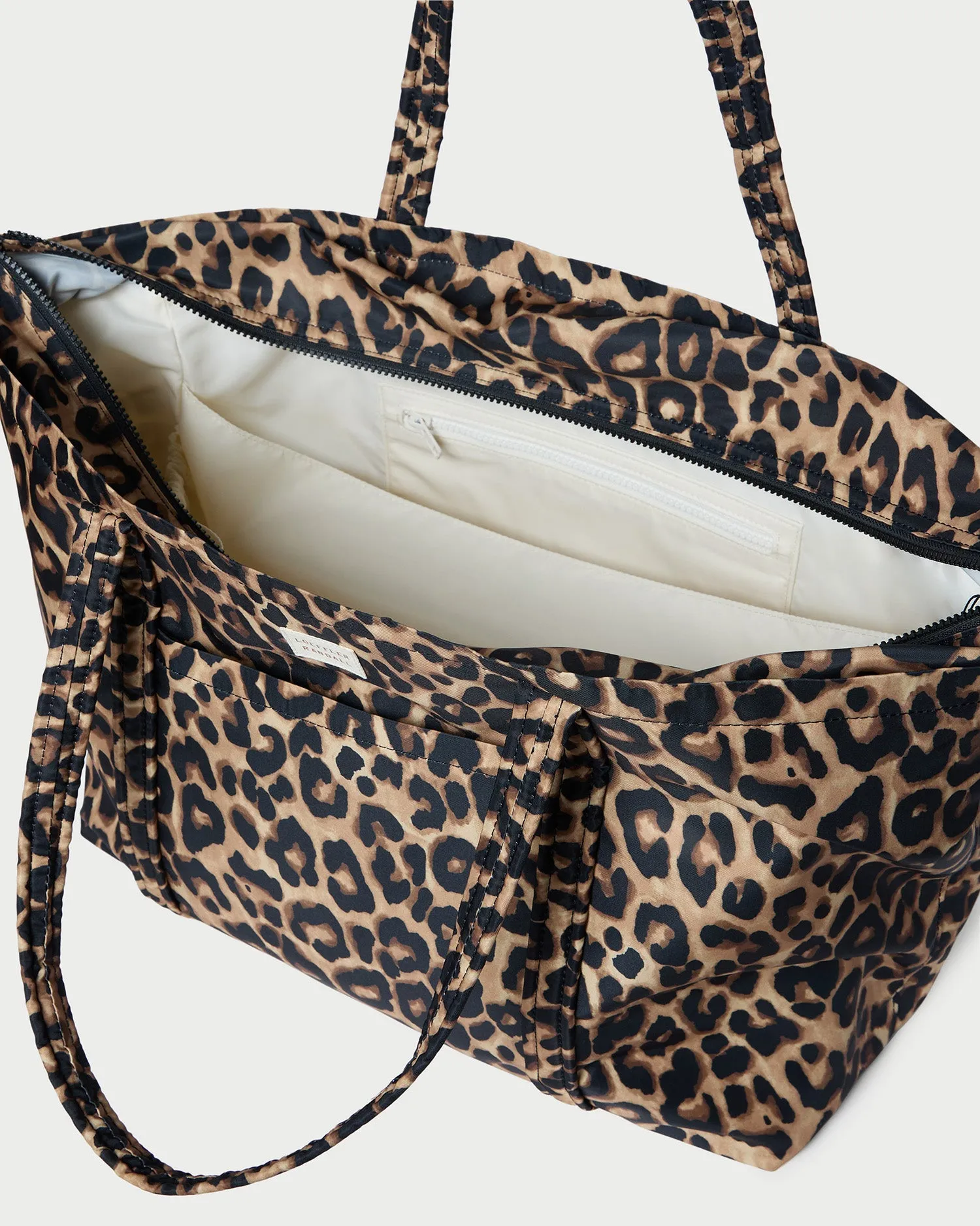 Dina Leopard Travel Tote sold by Loeffler Randall product image thumbnail 4