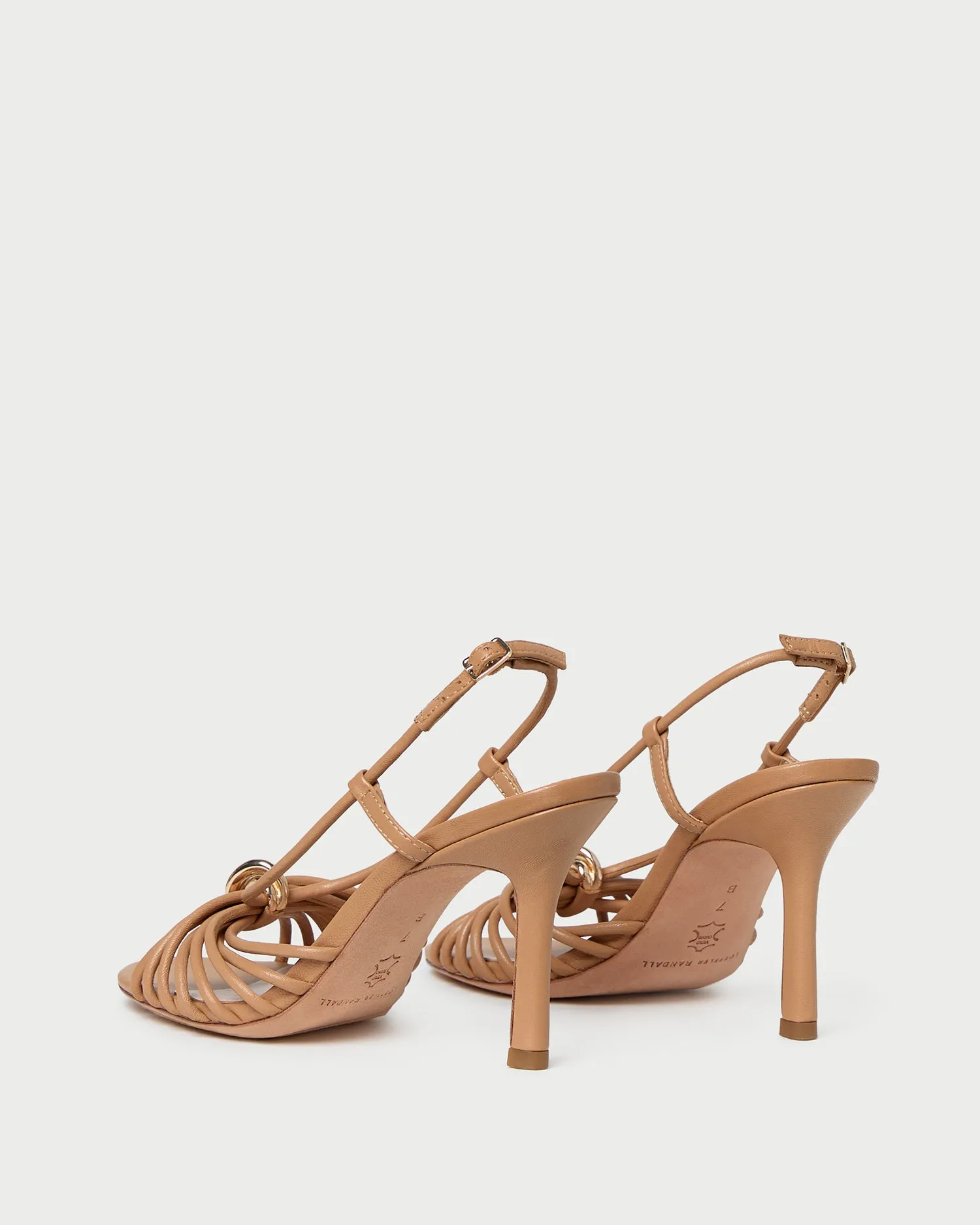 Mareka Dune Leather Heeled Sandal sold by Loeffler Randall product image thumbnail 4