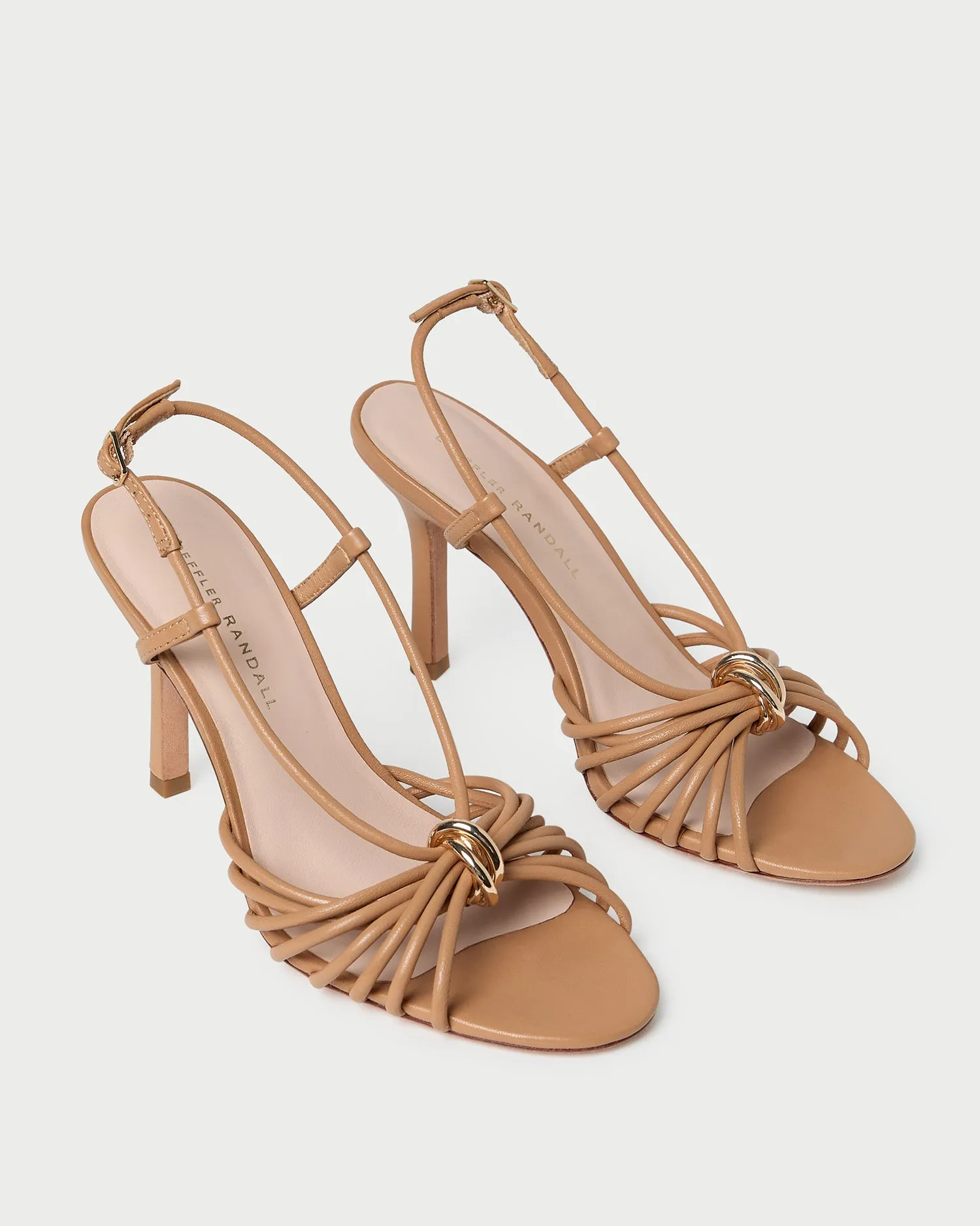 Mareka Dune Leather Heeled Sandal sold by Loeffler Randall product image thumbnail 3
