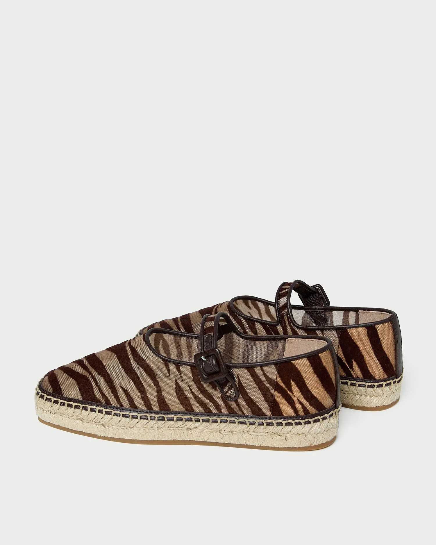 Clover Zebra Mesh Espadrille sold by Loeffler Randall product image thumbnail 5