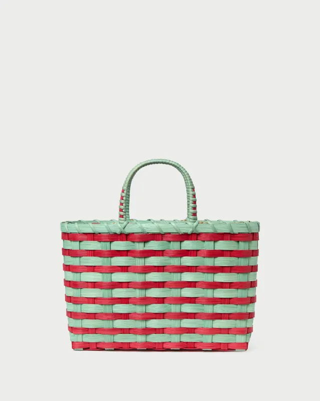 LR X Underwater Weaving Basket Tote made by Loeffler Randall