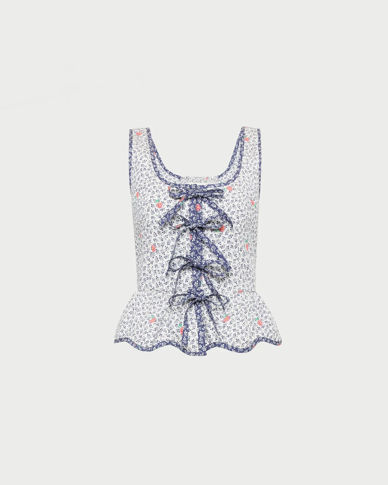Pilar Tie-Front Top sold by Loeffler Randall product image thumbnail 2