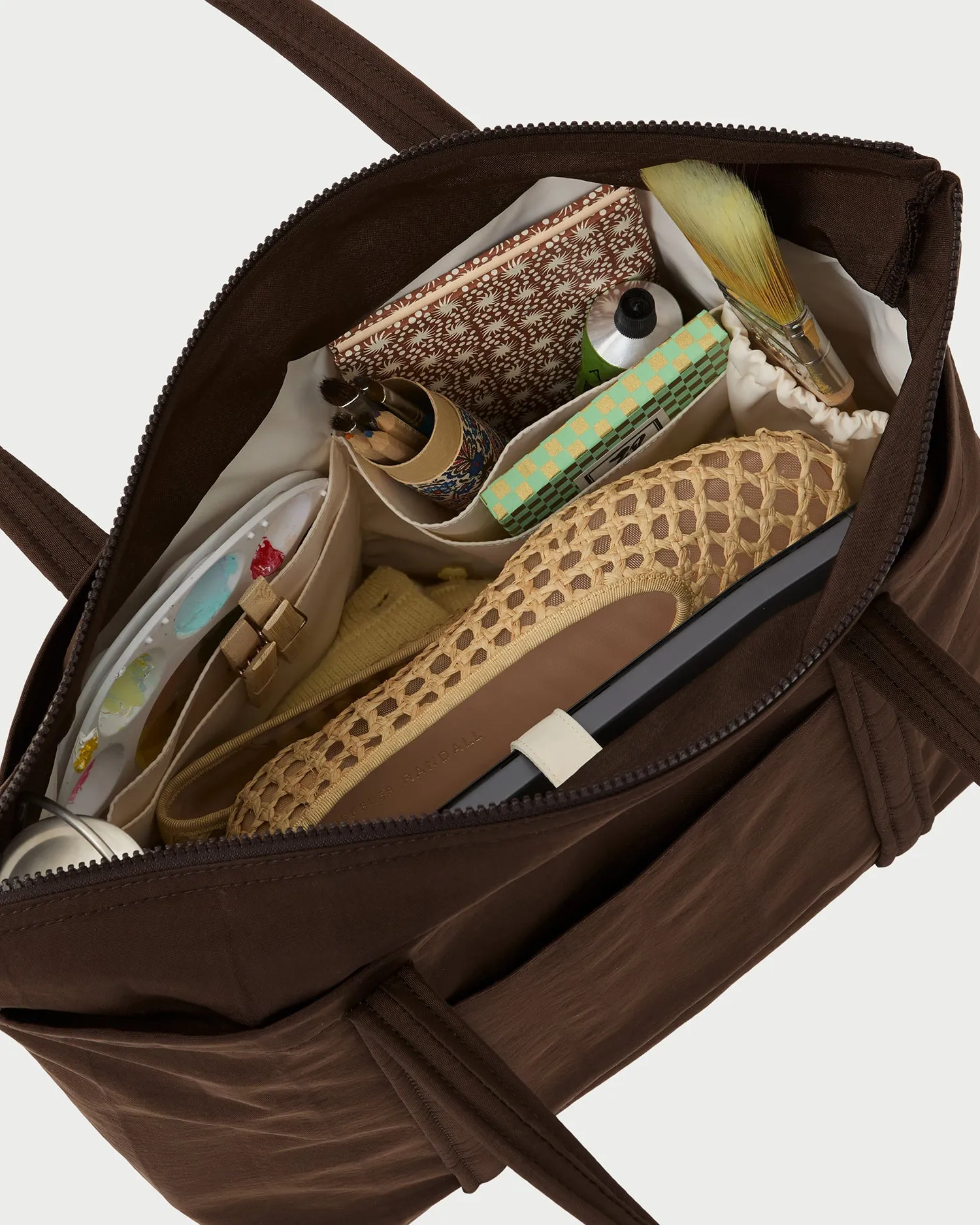 Mira Chocolate Everyday Tote sold by Loeffler Randall product image thumbnail 4