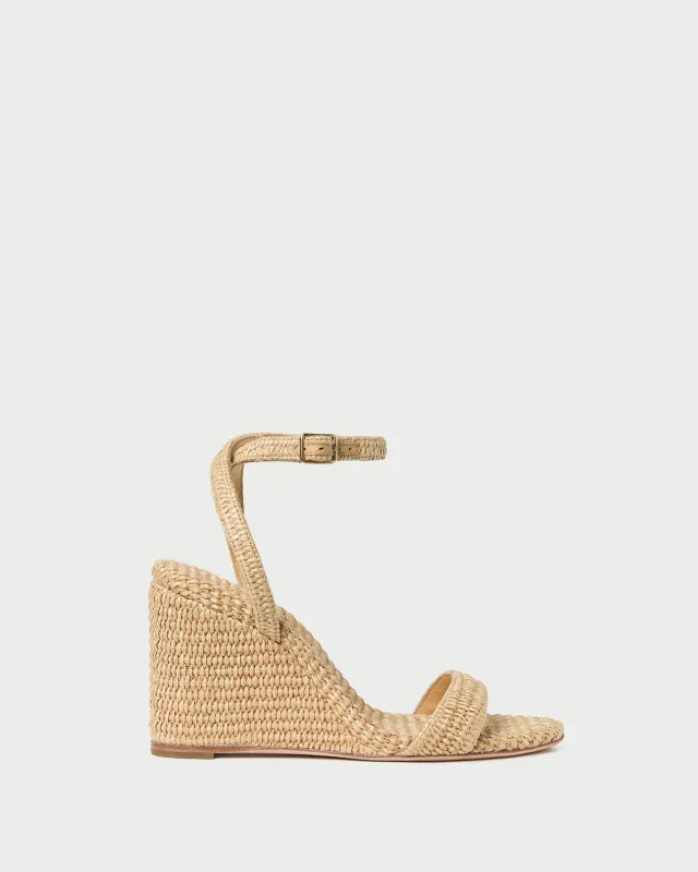 Gavi Natural Wedge made by Loeffler Randall