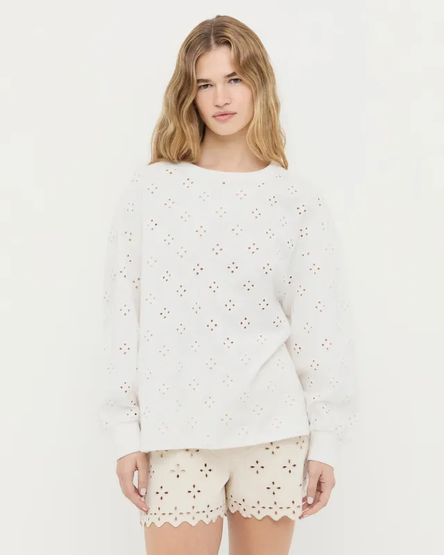 Twilla Embroidered Top made by Loeffler Randall