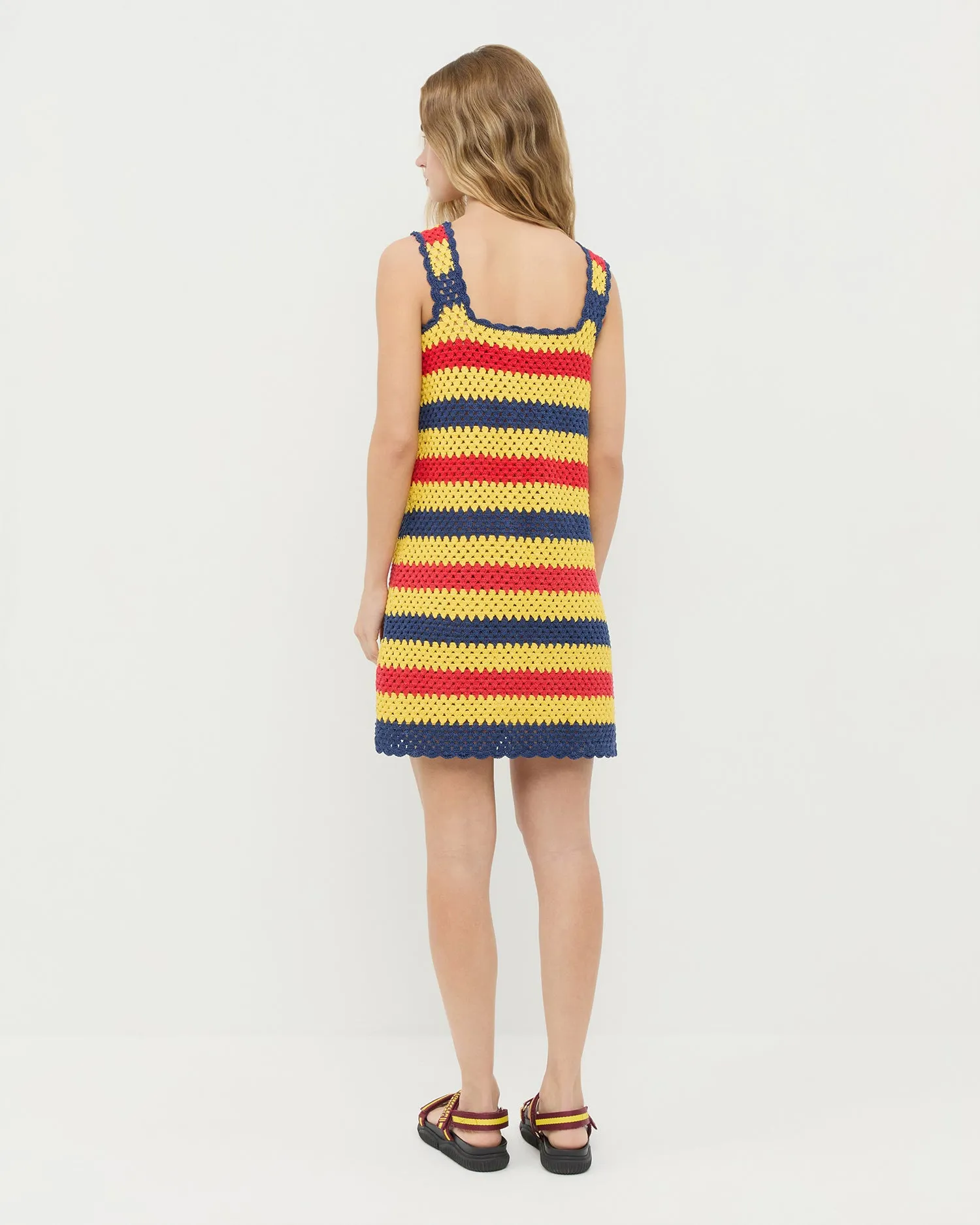 Helena Crochet Dress sold by Loeffler Randall product image thumbnail 3