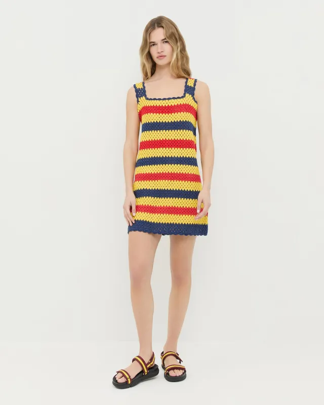 Helena Crochet Dress made by Loeffler Randall