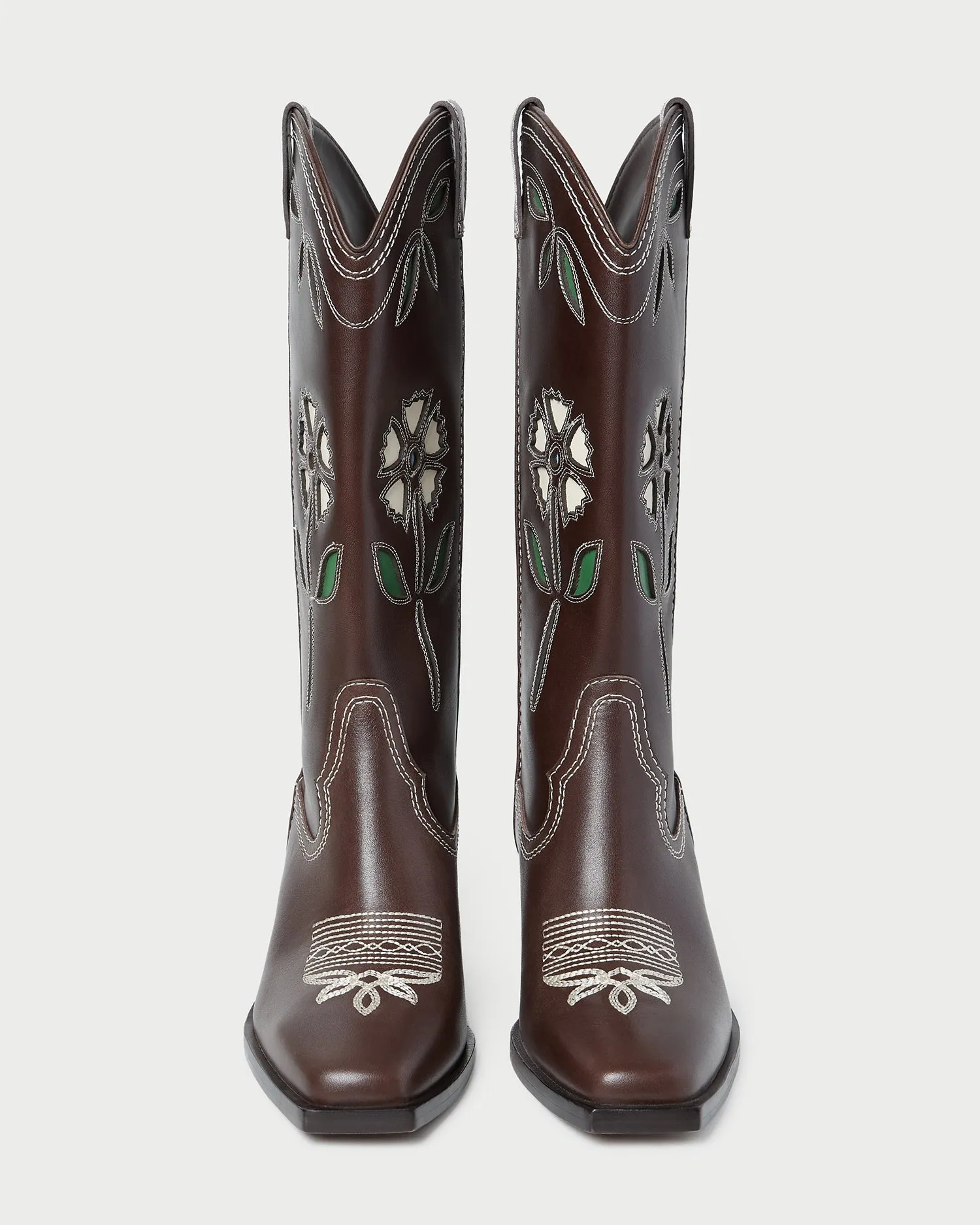 Wilder Brown Leather Tulip Boot sold by Loeffler Randall product image thumbnail 4