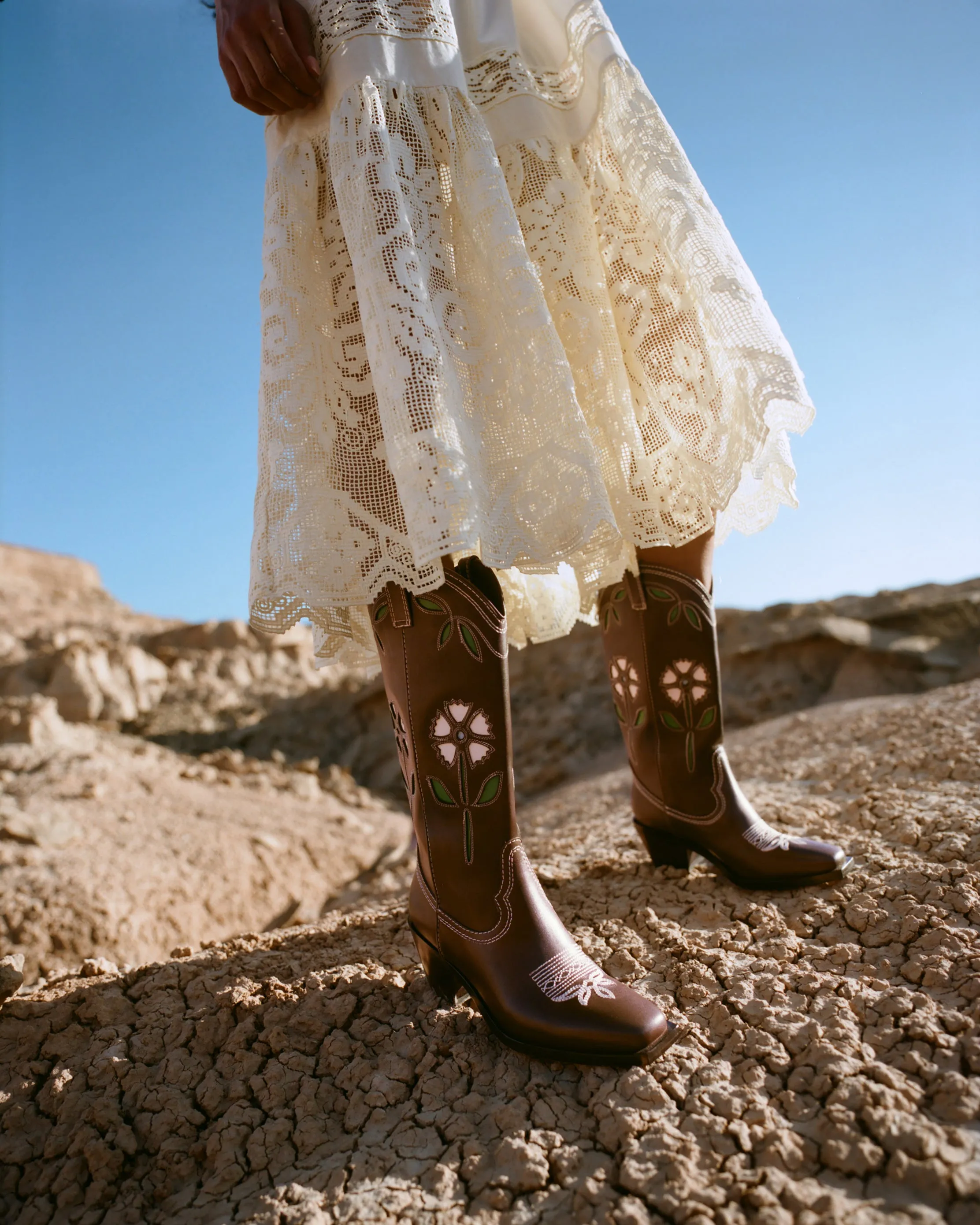 Wilder Brown Leather Tulip Boot sold by Loeffler Randall product image thumbnail 3