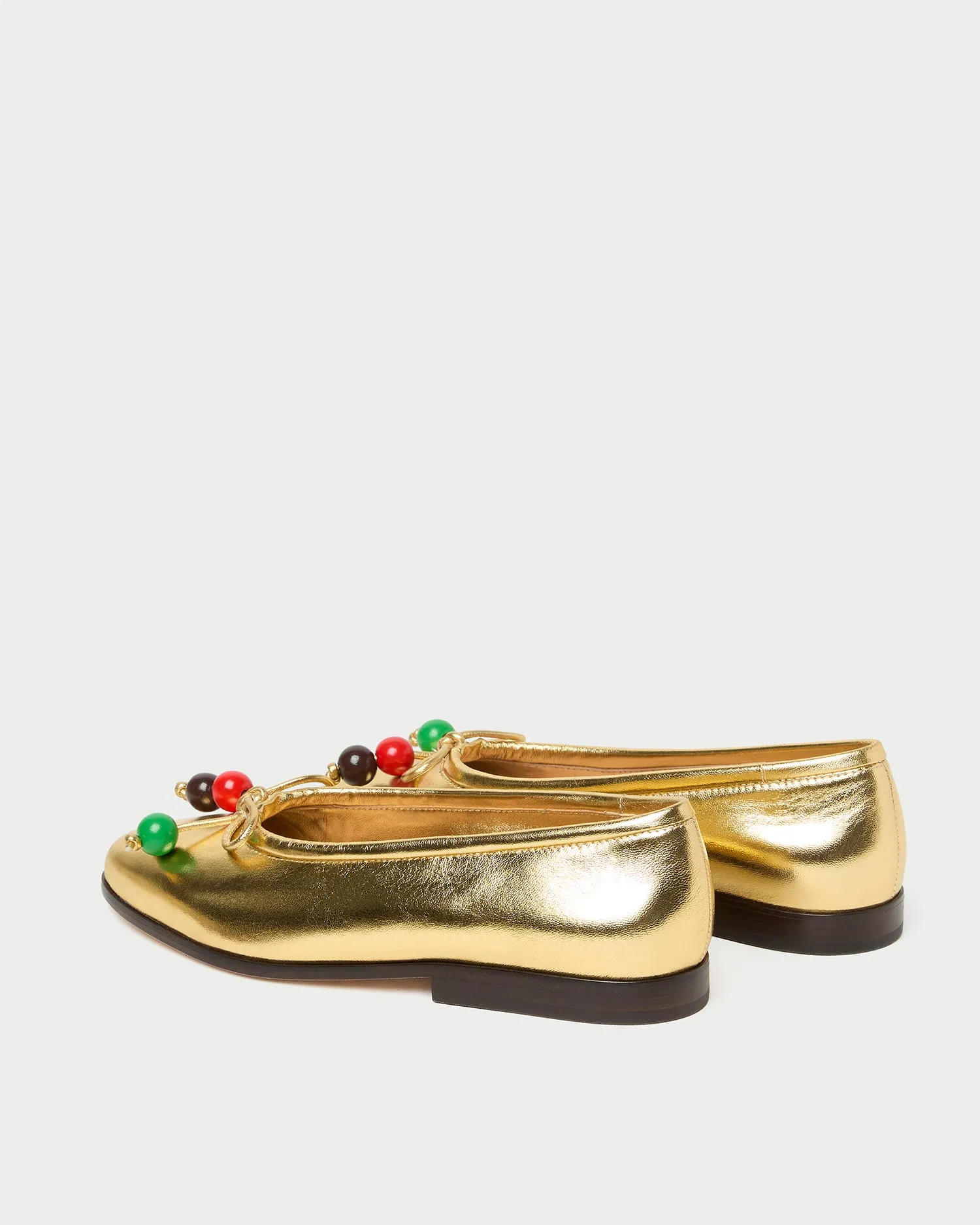 Noelle Champagne/Beads Ballet Flat sold by Loeffler Randall product image thumbnail 5