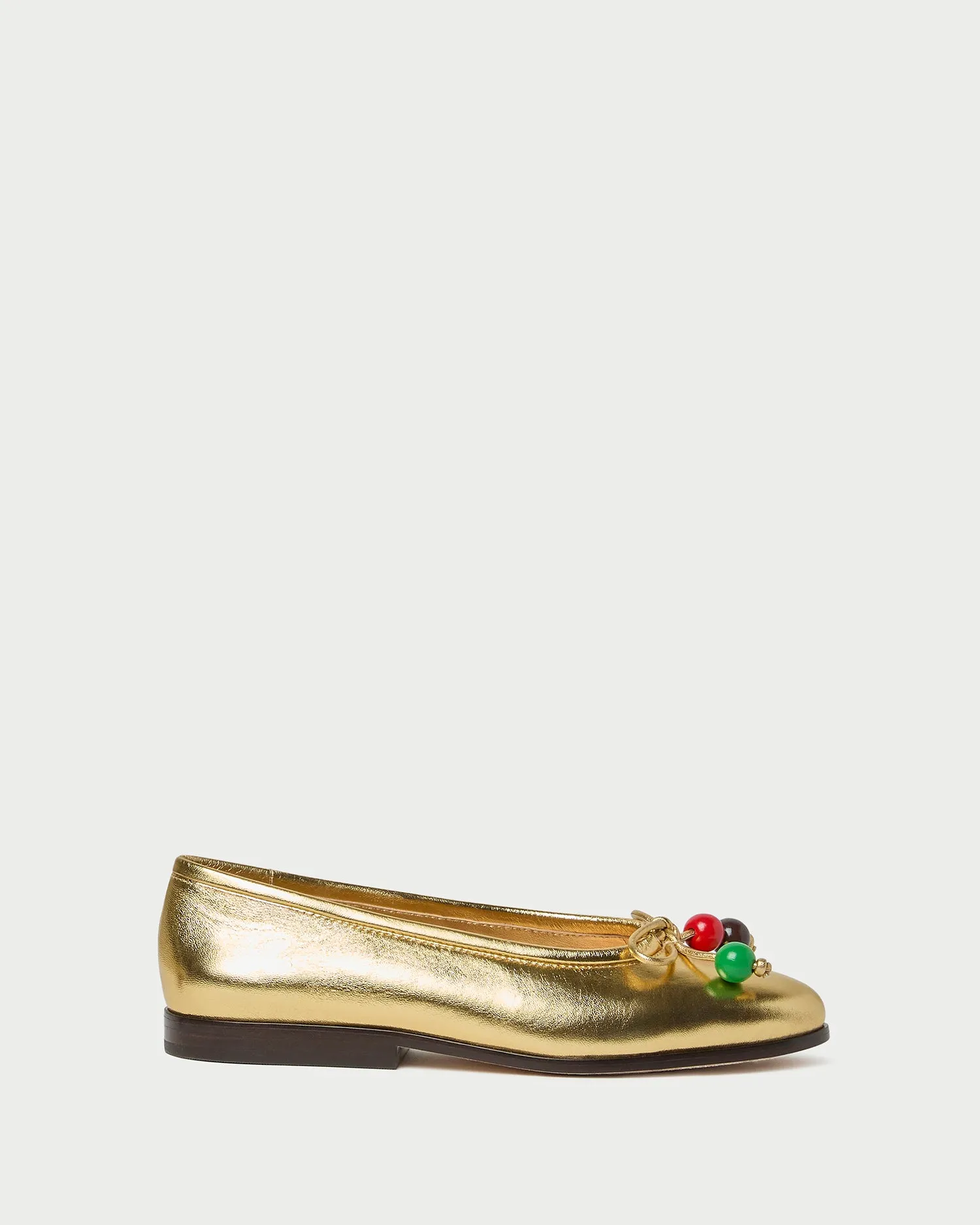 Noelle Champagne/Beads Ballet Flat sold by Loeffler Randall product image thumbnail 3