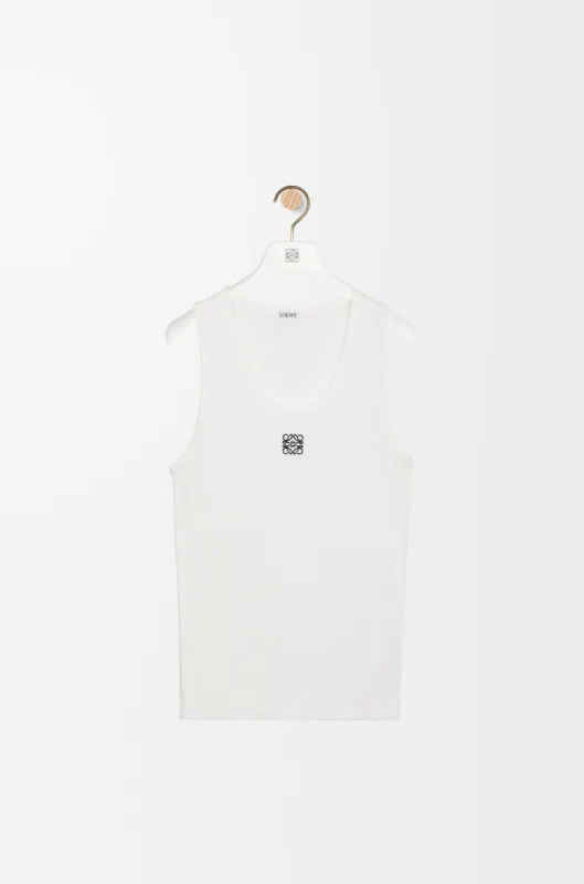Anagram tank top in cotton sold by Loewe