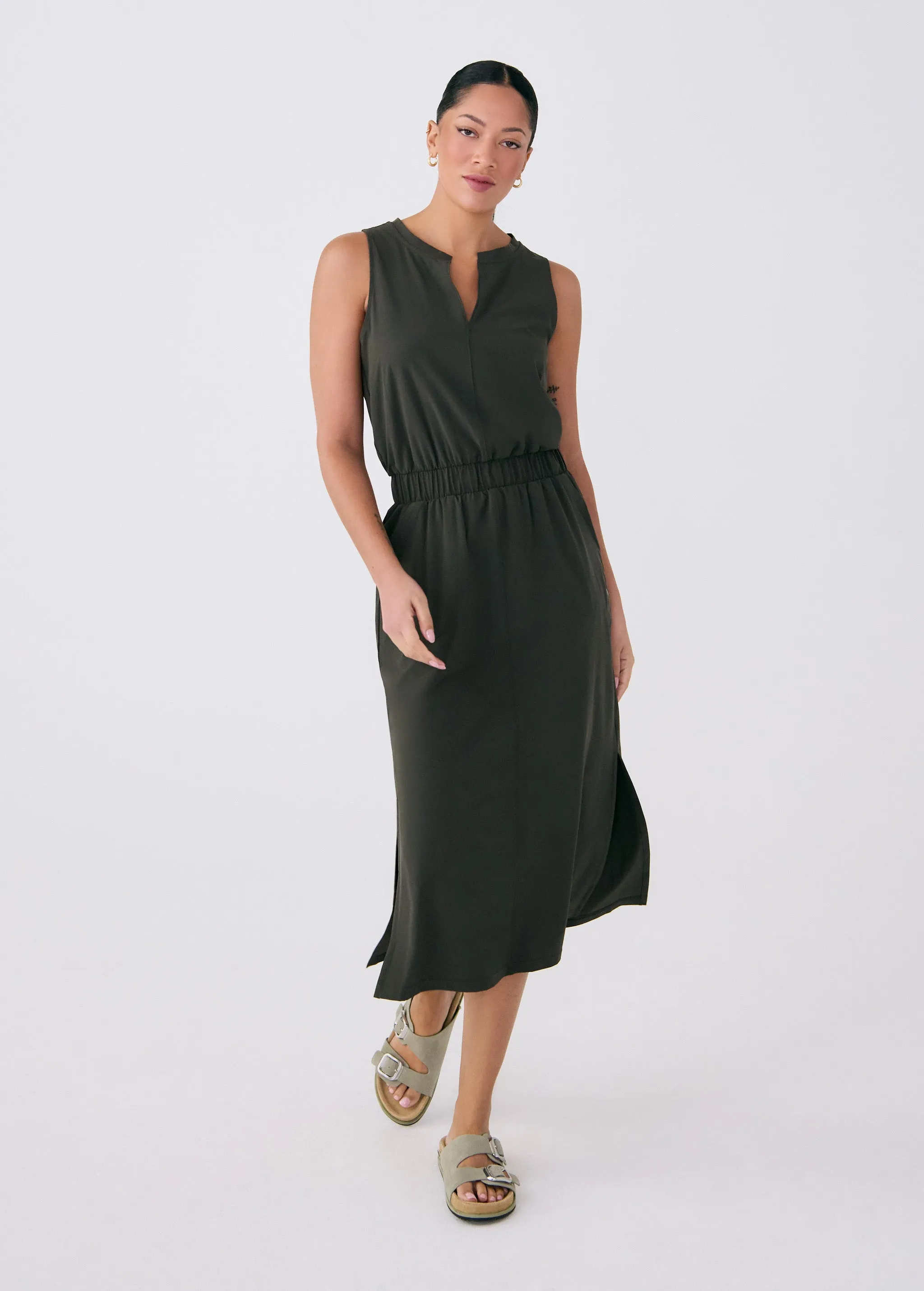Olivie Midi Dress sold by Lole product image thumbnail 4