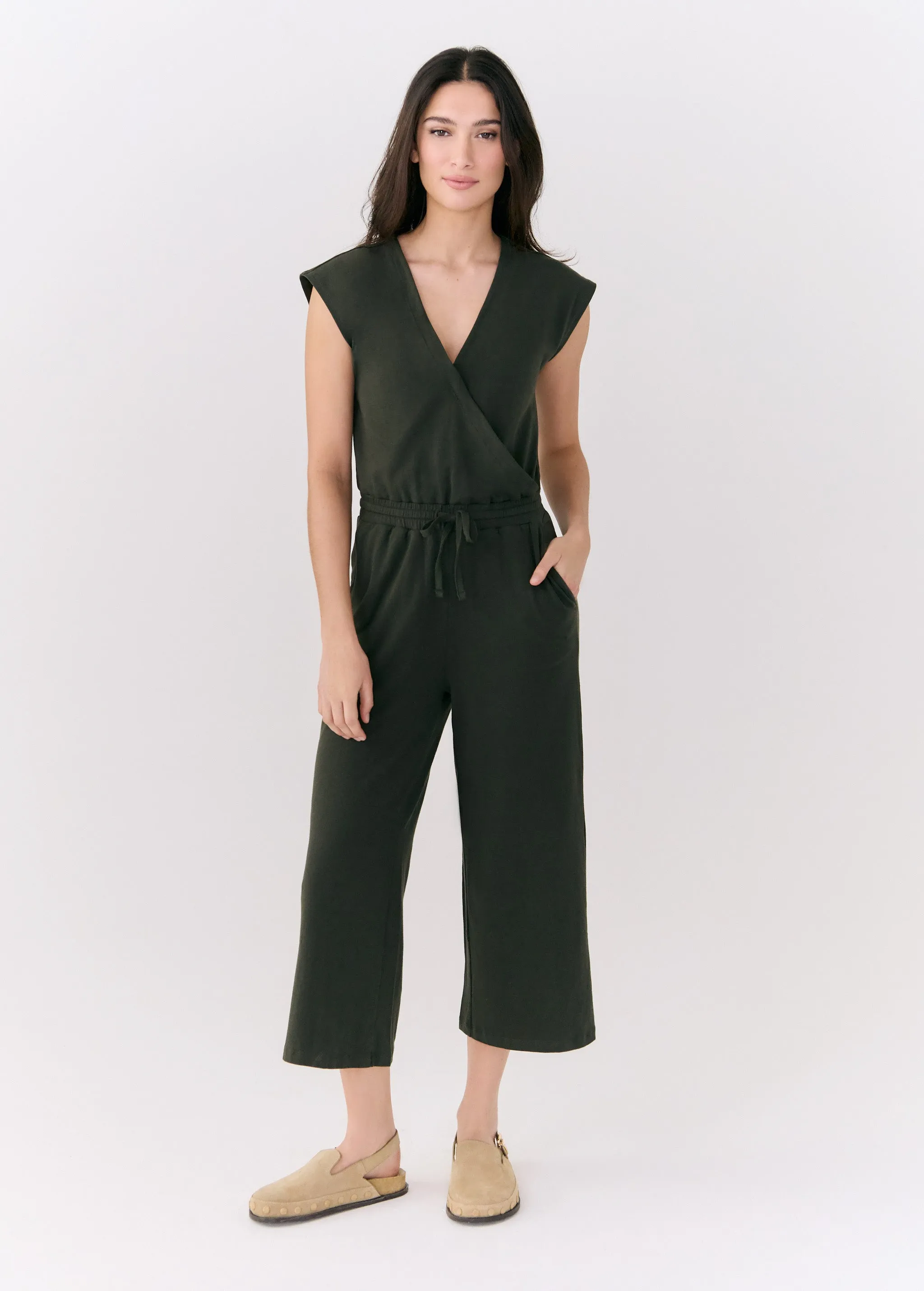 Effortless Wrap Jumpsuit sold by Lole