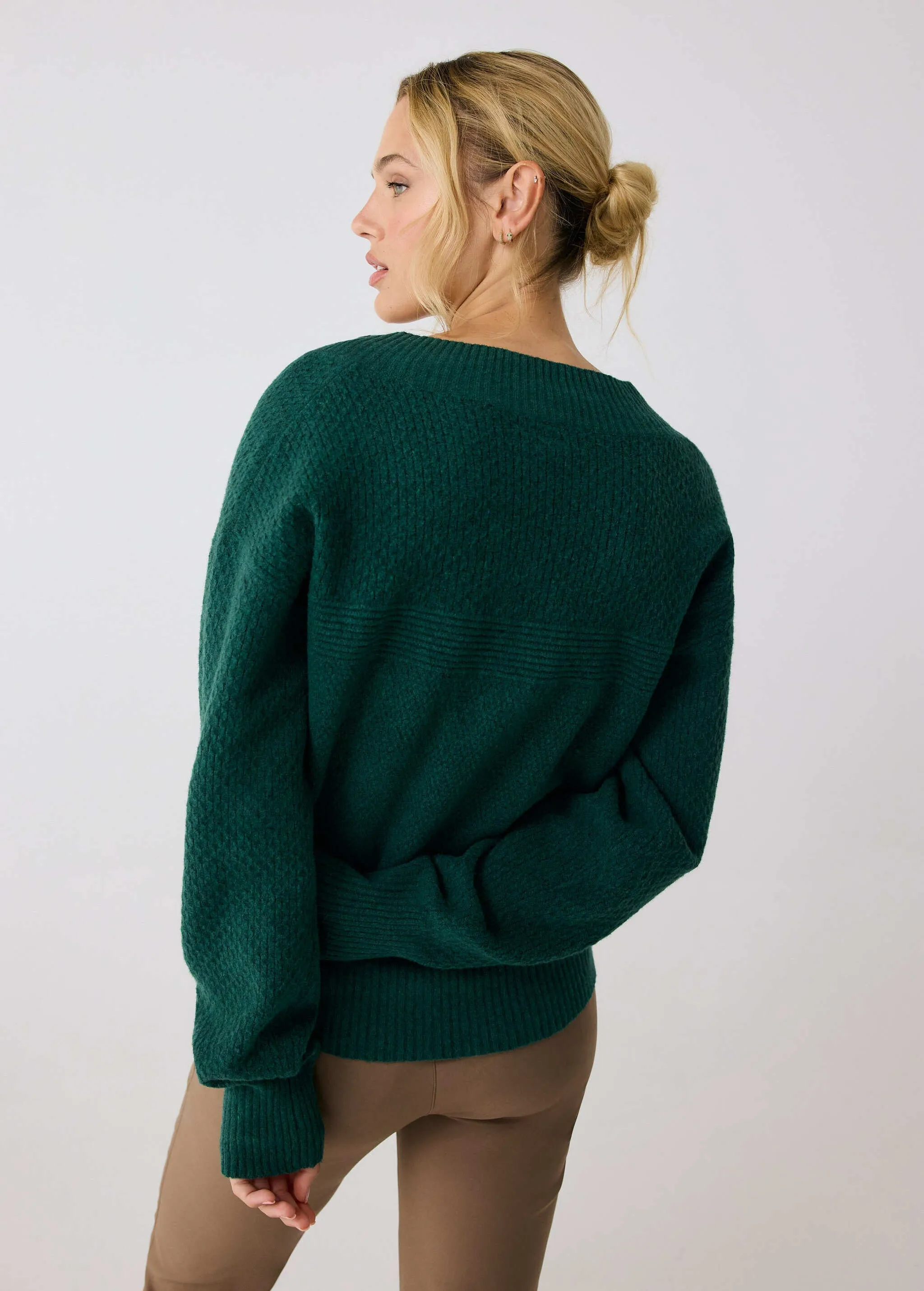 Camille V-Neck Sweater sold by Lole product image thumbnail 2