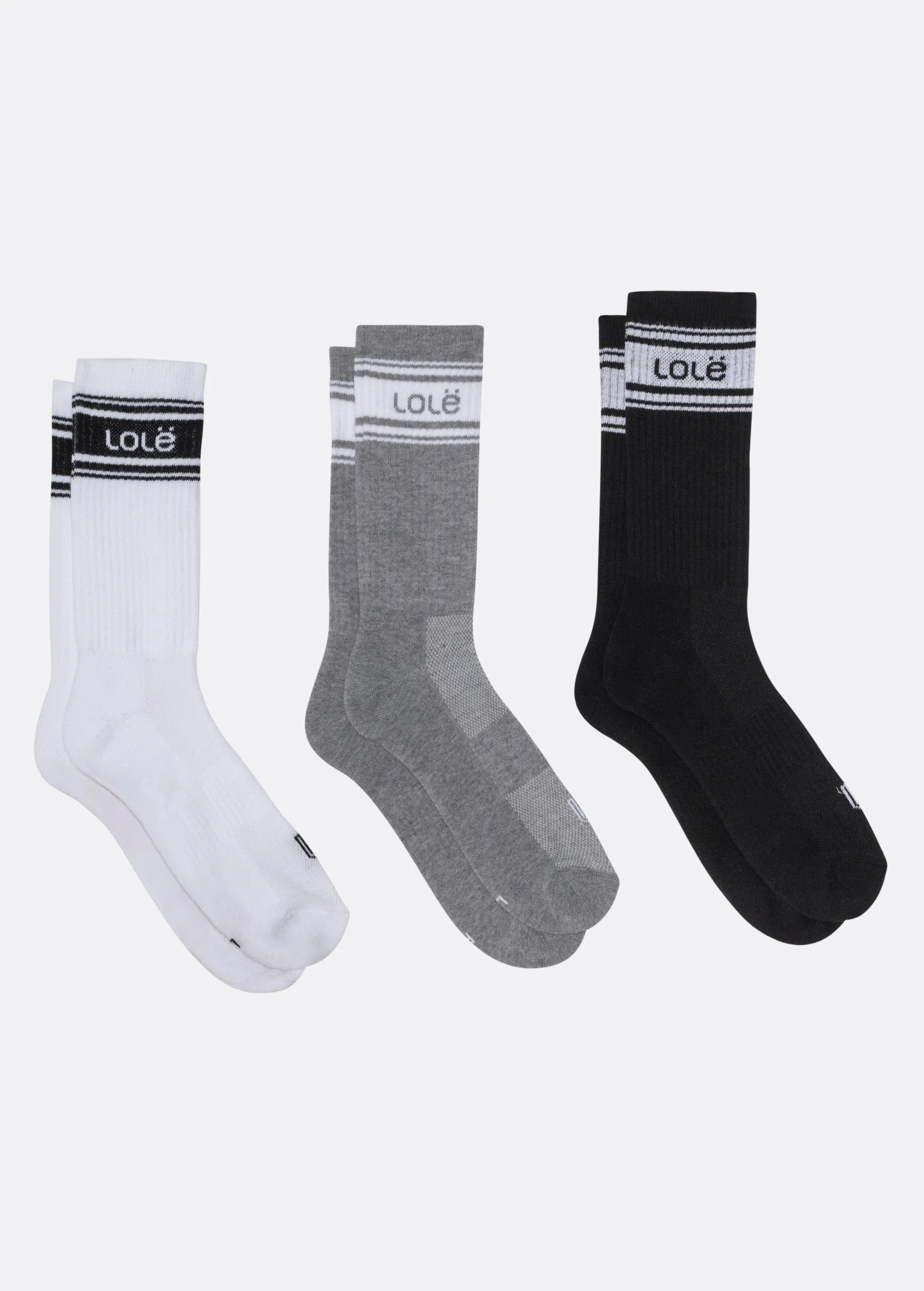 Promenade Crew Socks 3-Pack sold by Lole
