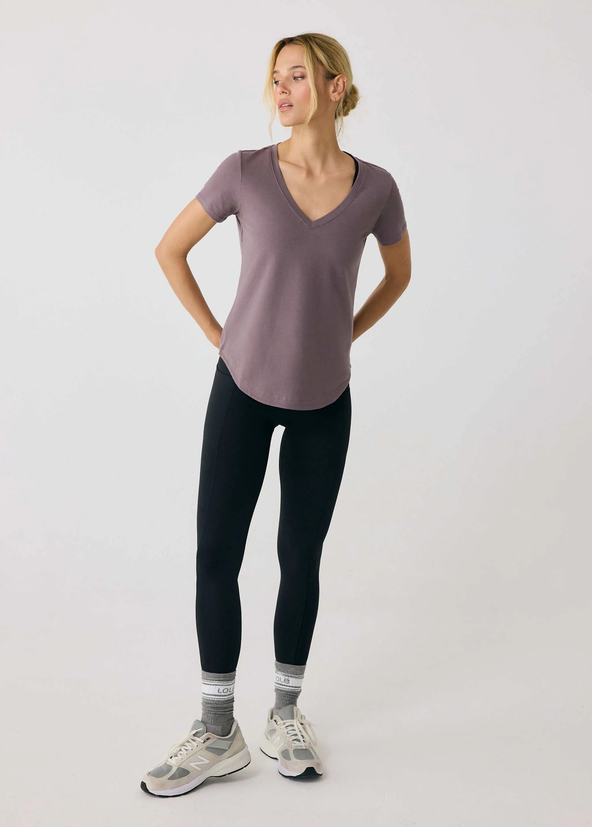 Effortless V-Neck Shirt sold by Lole product image thumbnail 4