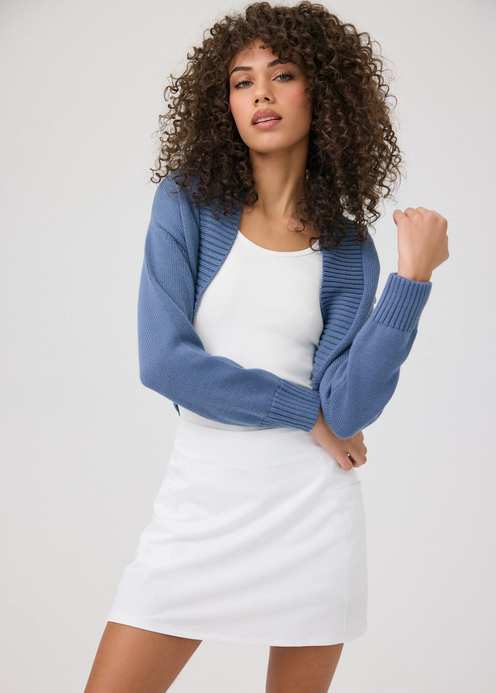 Cropped Cardigan sold by Lole product image thumbnail 2