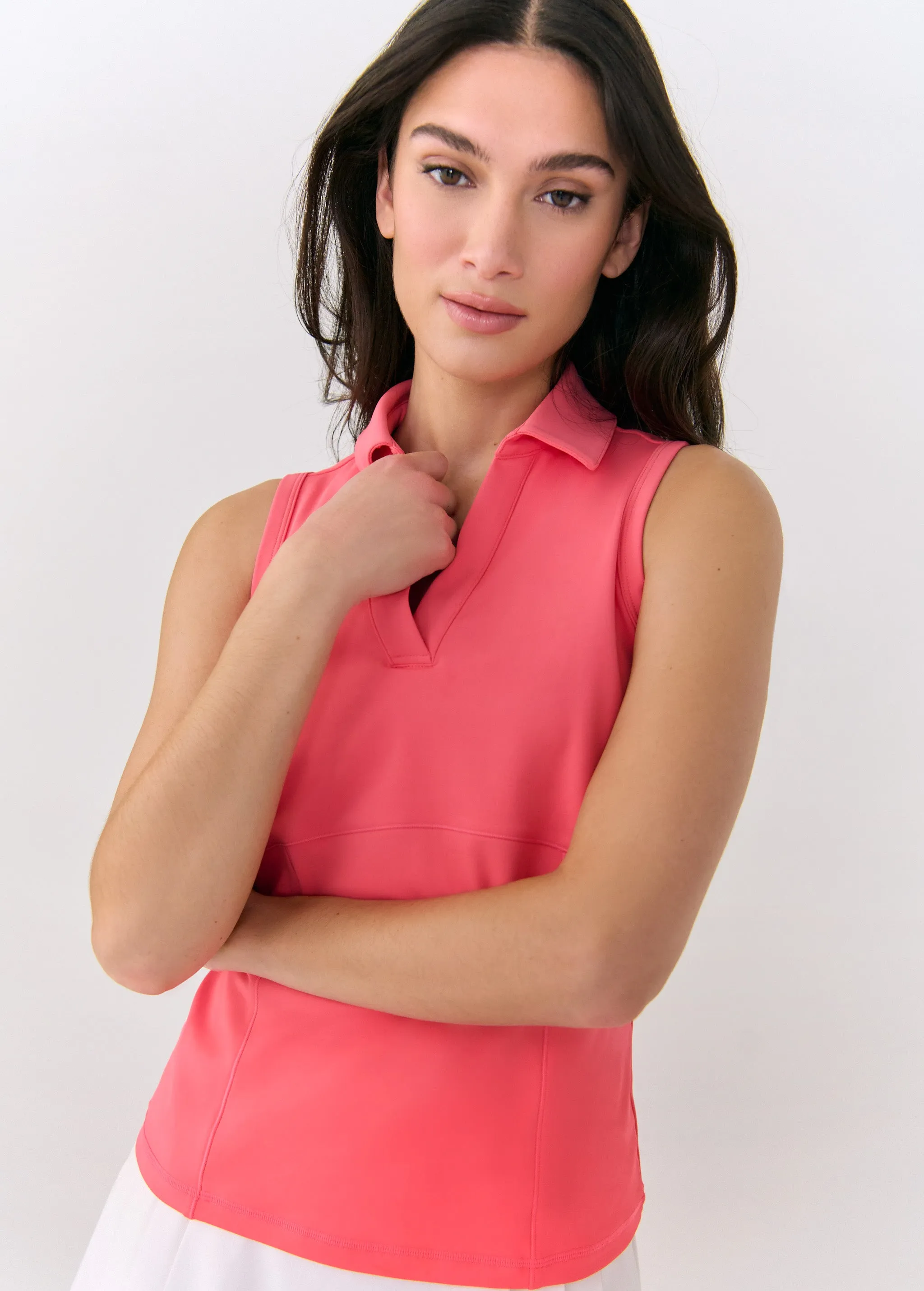 Step Up Polo Tank Top sold by Lole