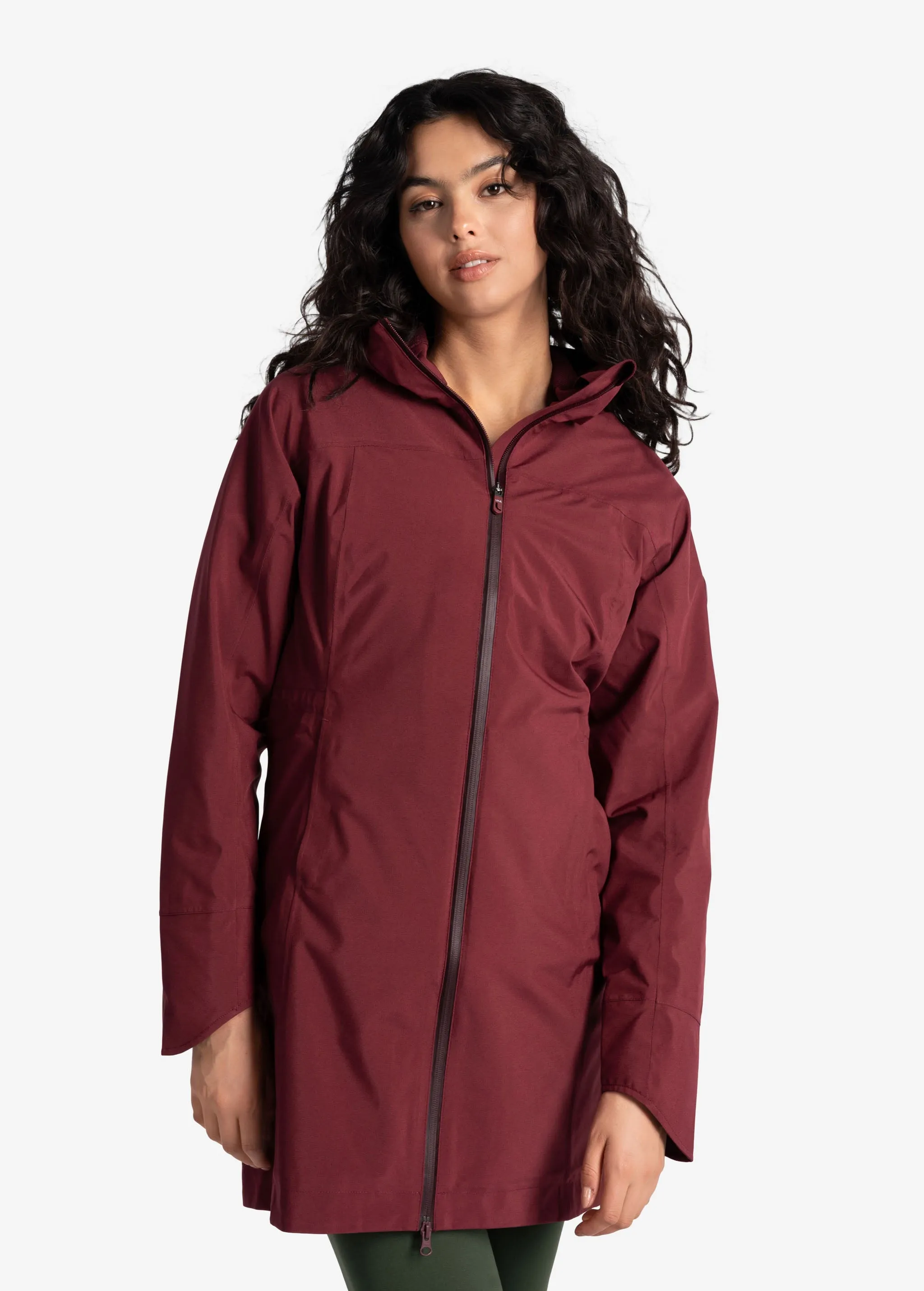 Element Long Rain Jacket sold by Lole product image thumbnail 3