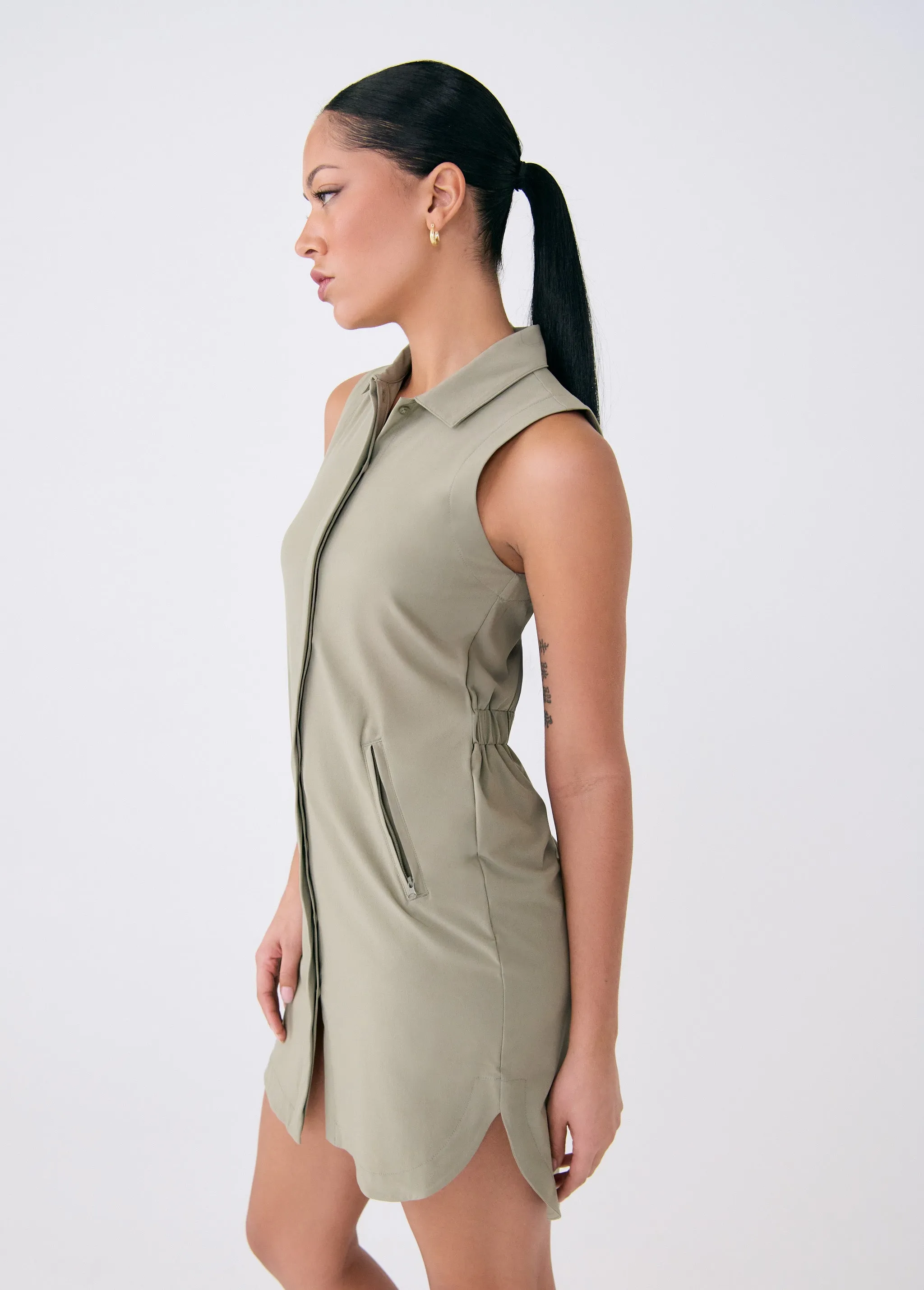 Olivie Shirt Dress sold by Lole