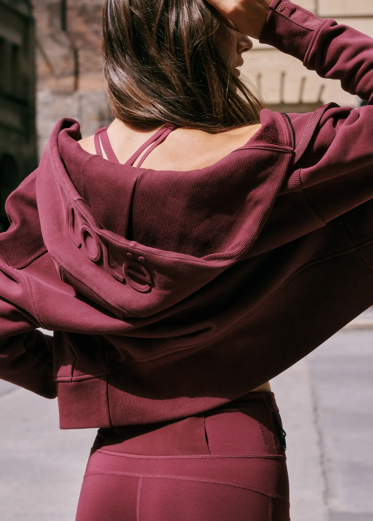 Yonder Full Zip Hoodie sold by Lole