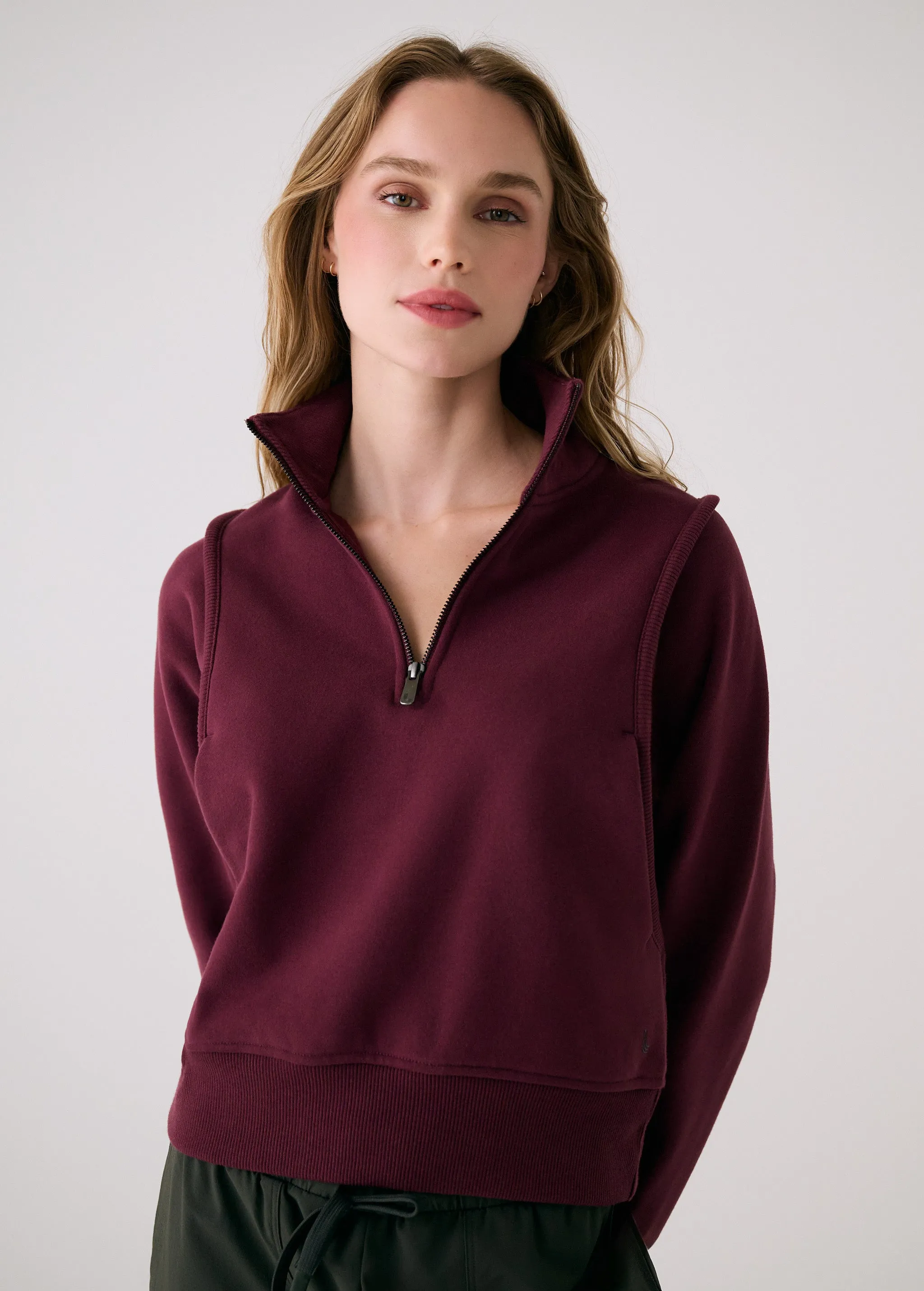 Yonder Half Zip Top sold by Lole