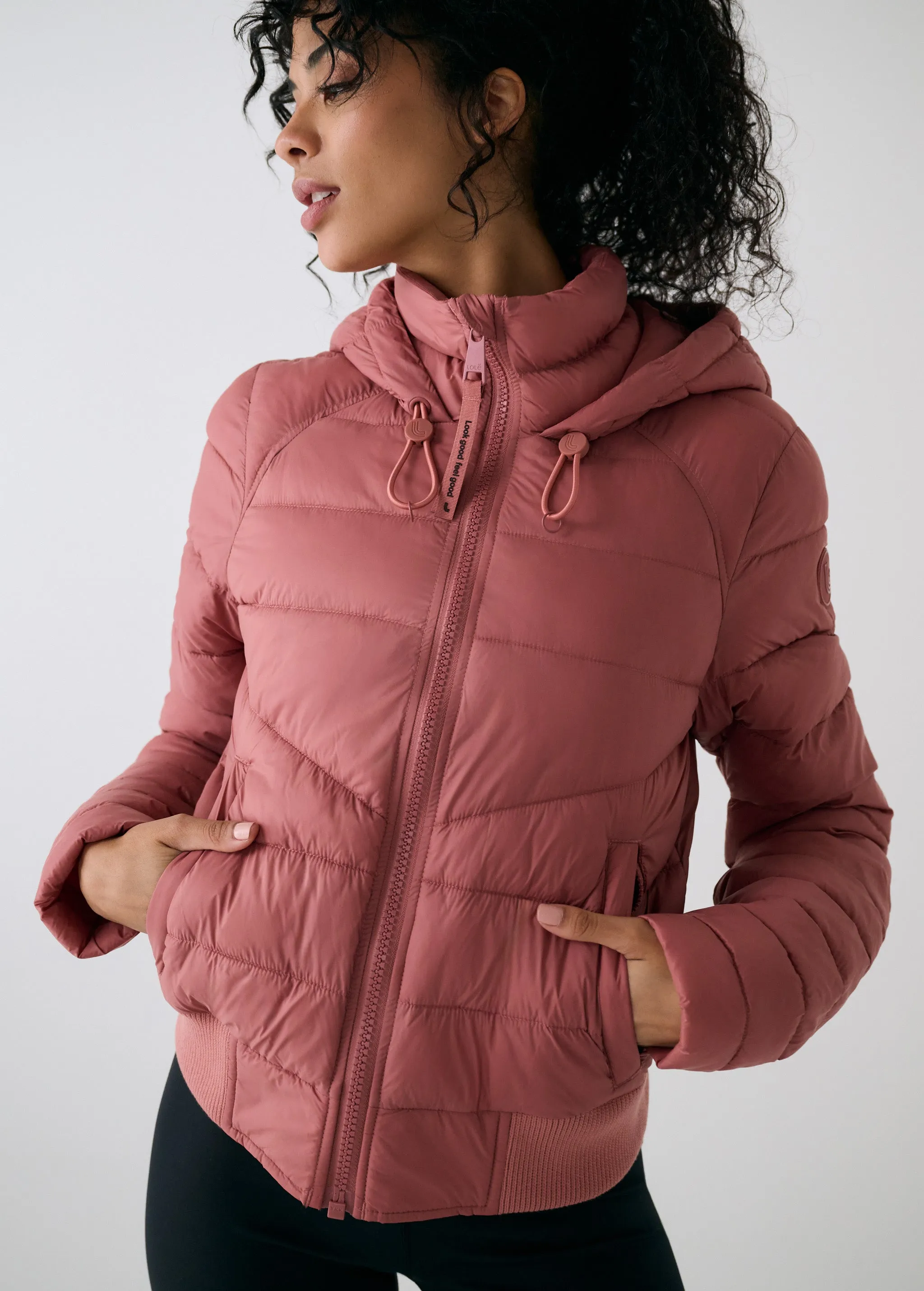 Eli Synth Down Bomber Jacket sold by Lole product image thumbnail 2