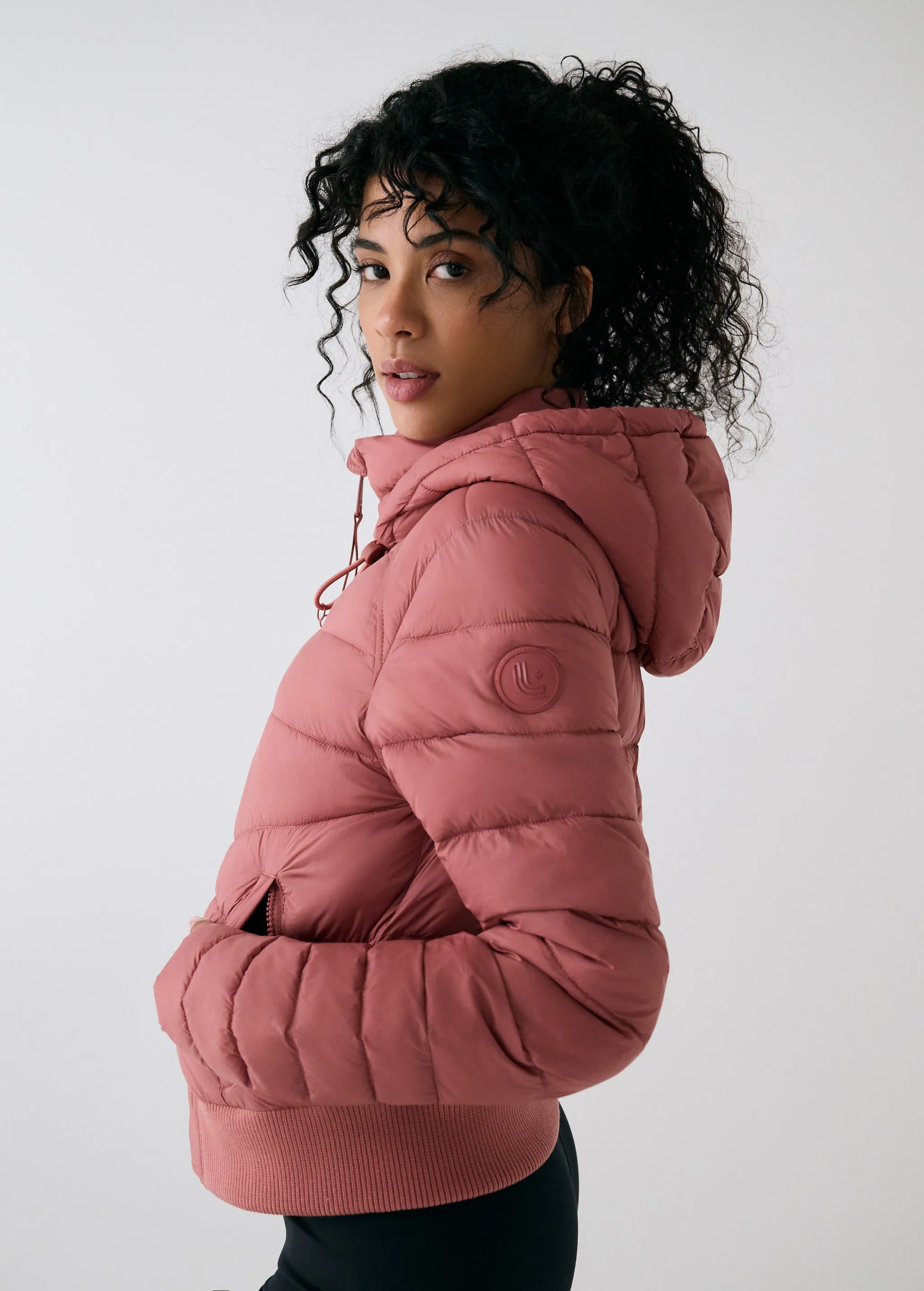 Eli Synth Down Bomber Jacket sold by Lole product image thumbnail 3