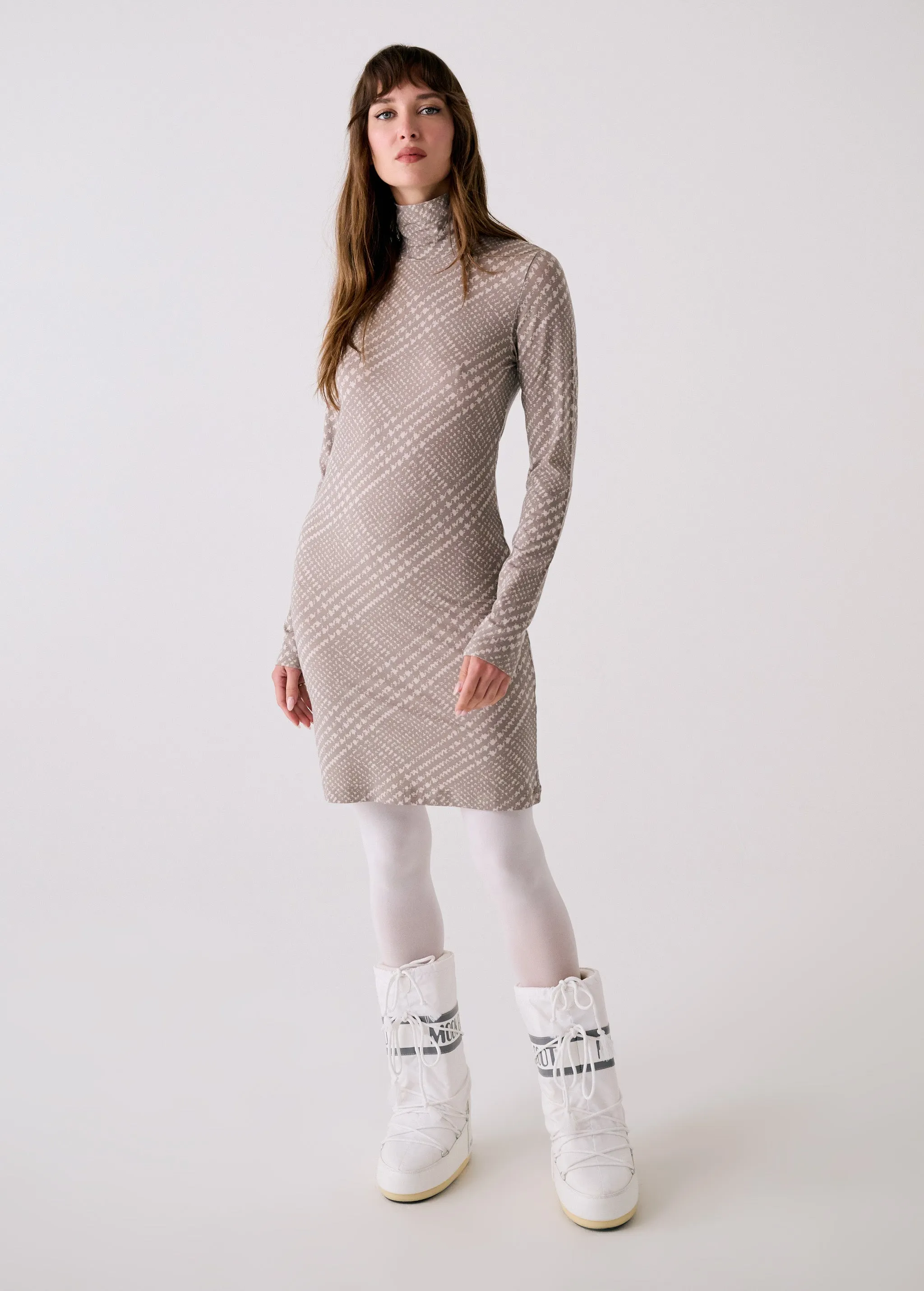 Dynamic Turtleneck Dress sold by Lole